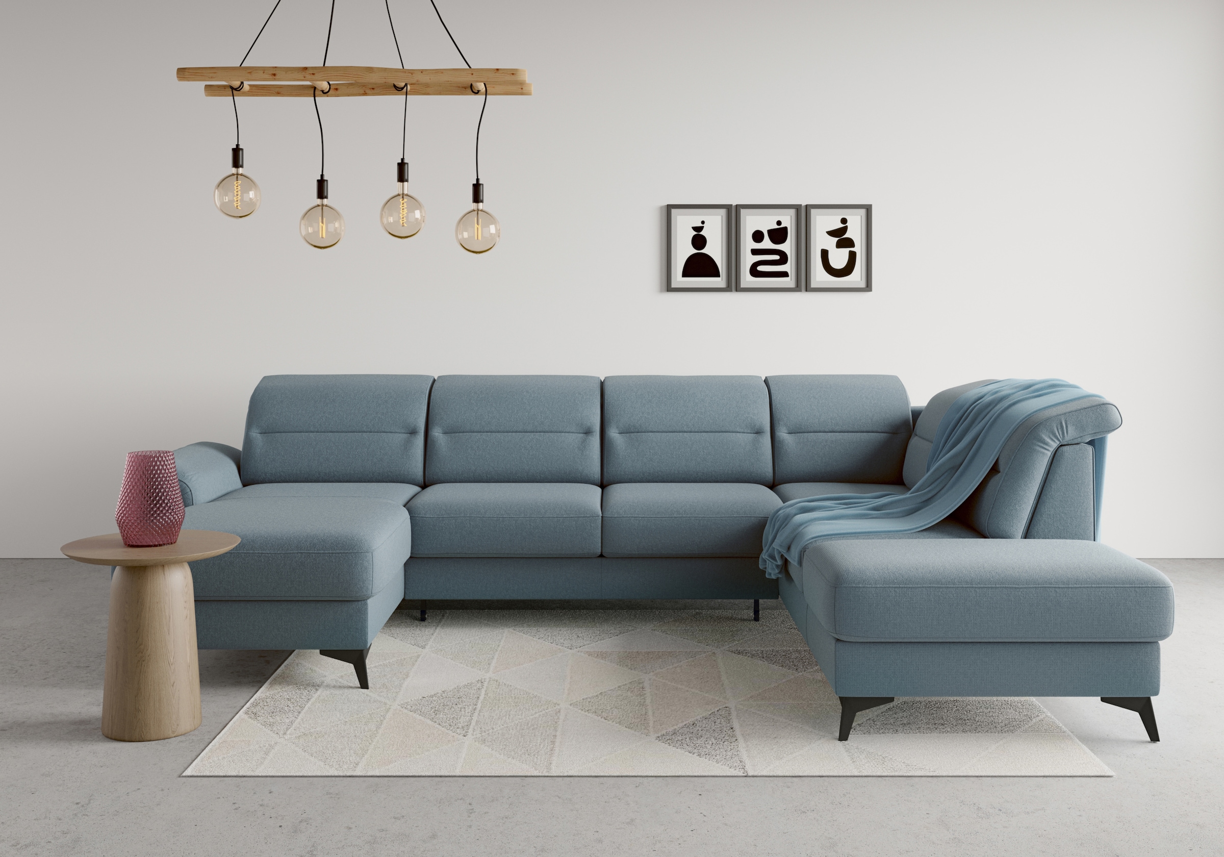 sit&more Wohnlandschaft »Sinatra U-Form« optional mit Kopfteilverstellung u günstig online kaufen