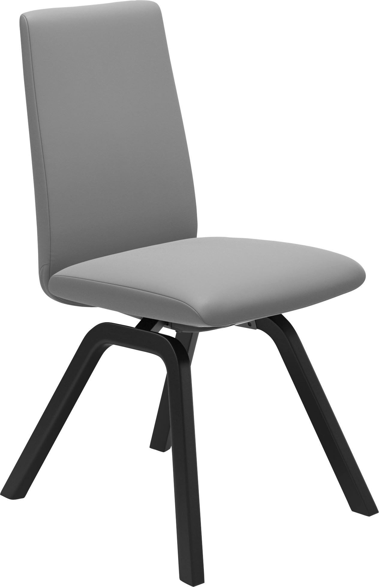 Stressless® Polsterstuhl »Laurel«, Leder BATICK, Low Back, Größe M, mit schräggestellten Beinen in Schwarz