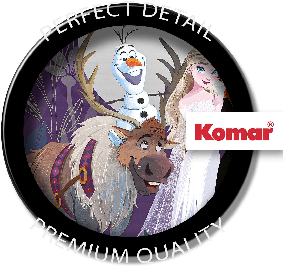 Komar Fototapete »Digitaldruck Vlies - Frozen Full Moon Hike - Größe 200 x 250 cm«, bedruckt, Kinderzimmer