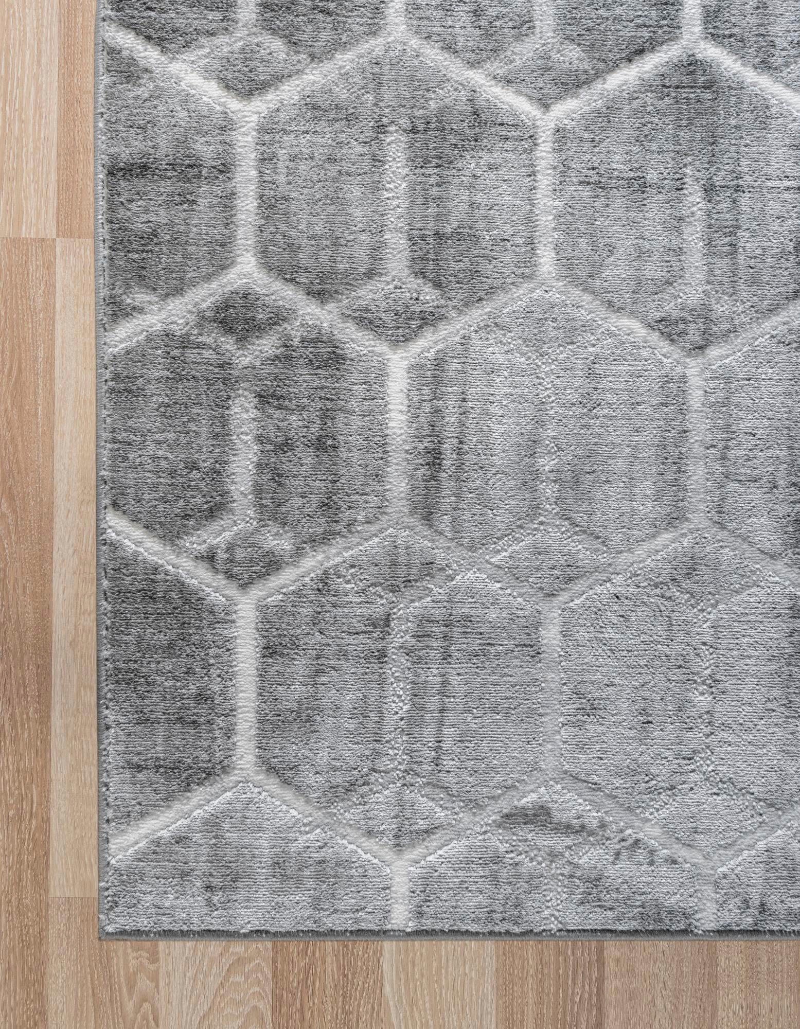 Myflair Möbel & Accessoires Teppich »Titan Trellis, LAGERRÄUMUNG!« rechteckig 13 mm Höhe Kurzflor, gewebt, modernes geometrisches Design