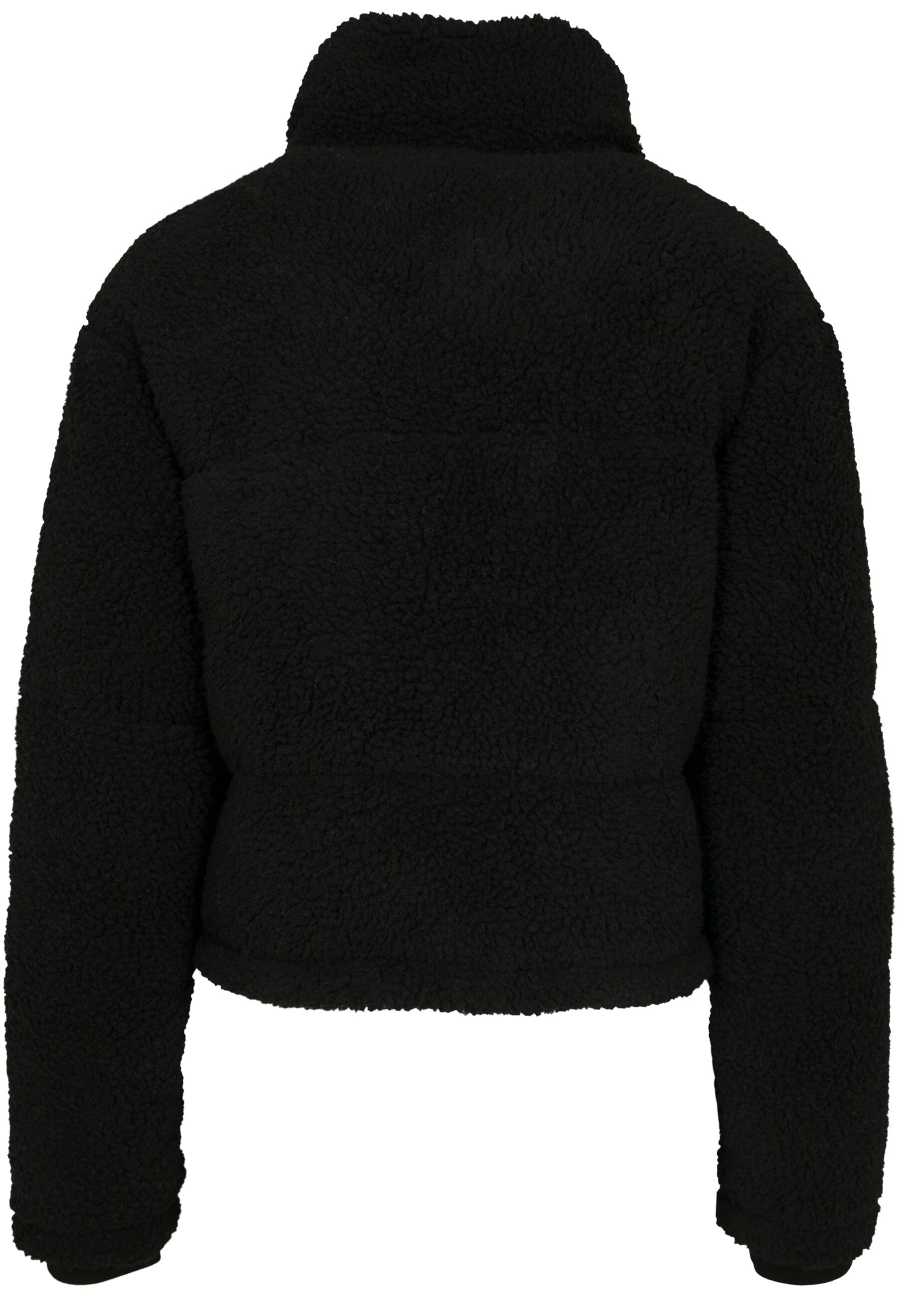 URBAN CLASSICS Winterjacke »Urban Classics Damen Ladies Boxy Sherpa Puffer Jacket« 1 Stk. tlg. ohne Kapuze