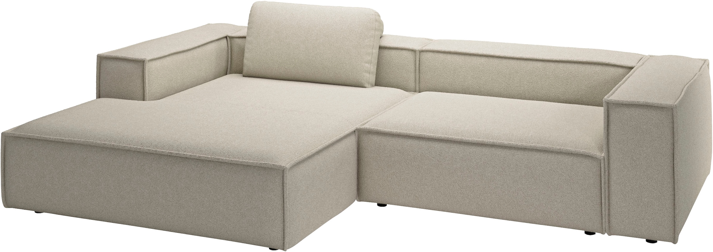 Places of Style Ecksofa »Watertown, modernes XXL L-Form, 306 cm breit«, Großzügiges Lounge-Sofa mit viel Platz für die Familie