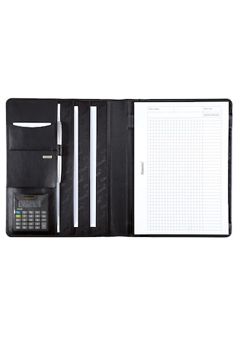 Alassio® Schreibmappe »DIN A4, Cremona«, mit Taschenrechner kaufen