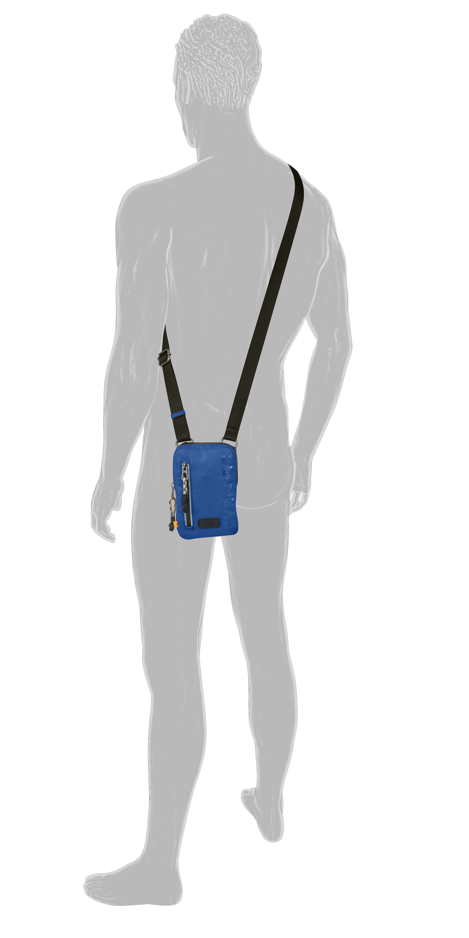 camel active Handytasche »Explore«, wasserabweisendes recyceltes Nylon und reflektierende Reißverschlüsse