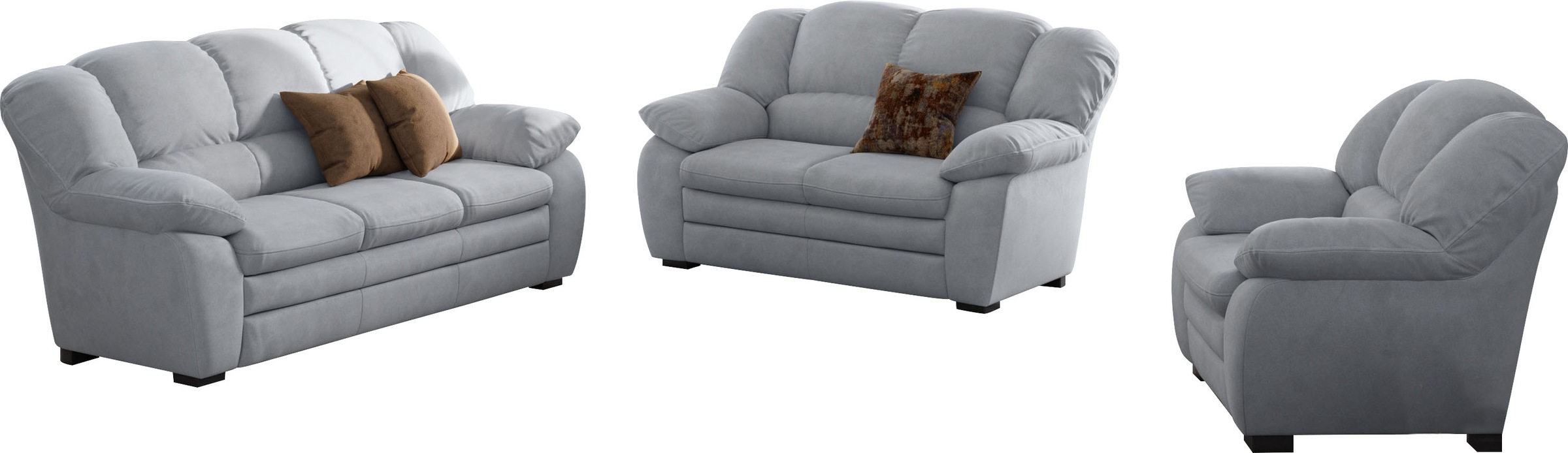 COTTA Polstergarnitur »Casino« Set, 3 Stk. tlg. Sessel, 2-Sitzer, 2,5-Sitze günstig online kaufen