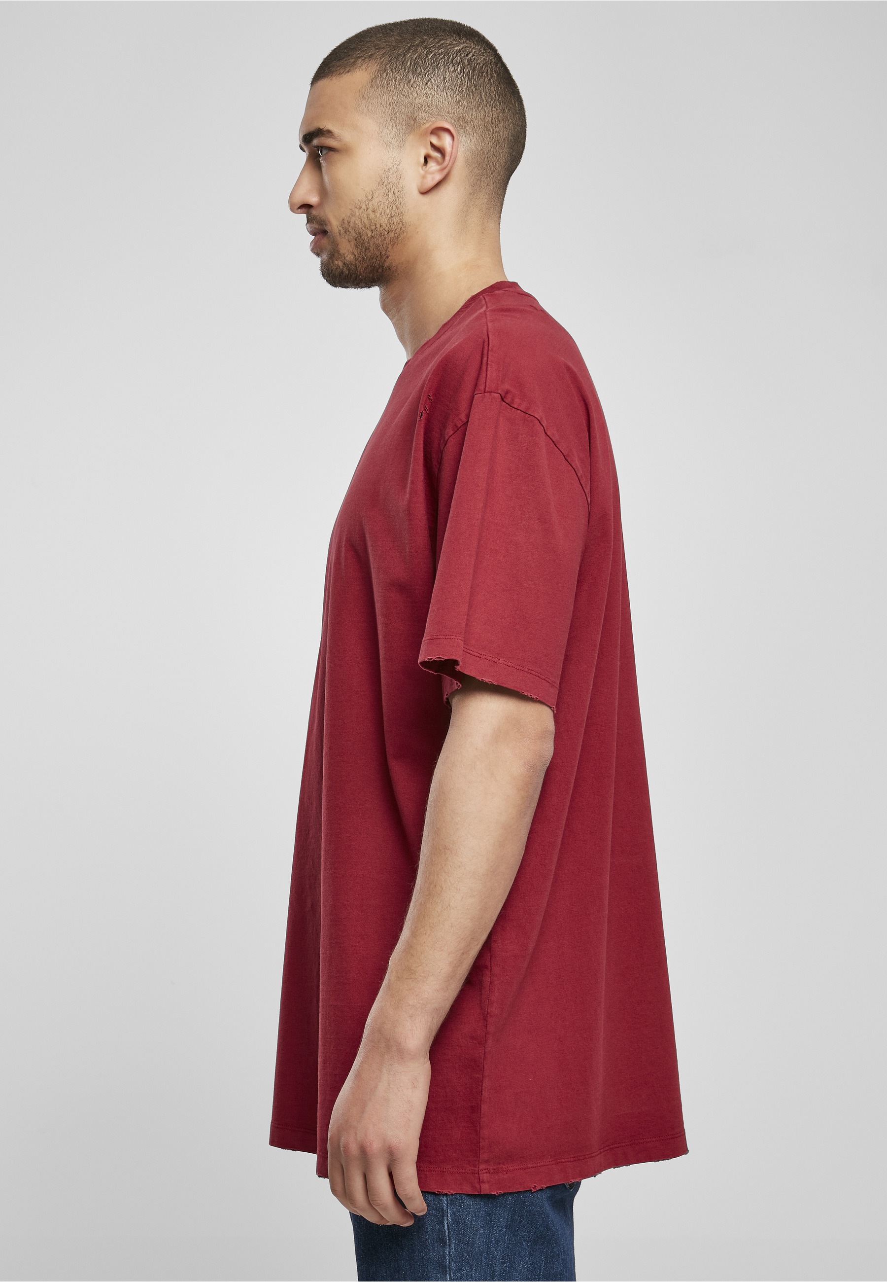 URBAN CLASSICS T-Shirt »Urban Classics Herren Oversized Distressed Tee« 1 Stk.