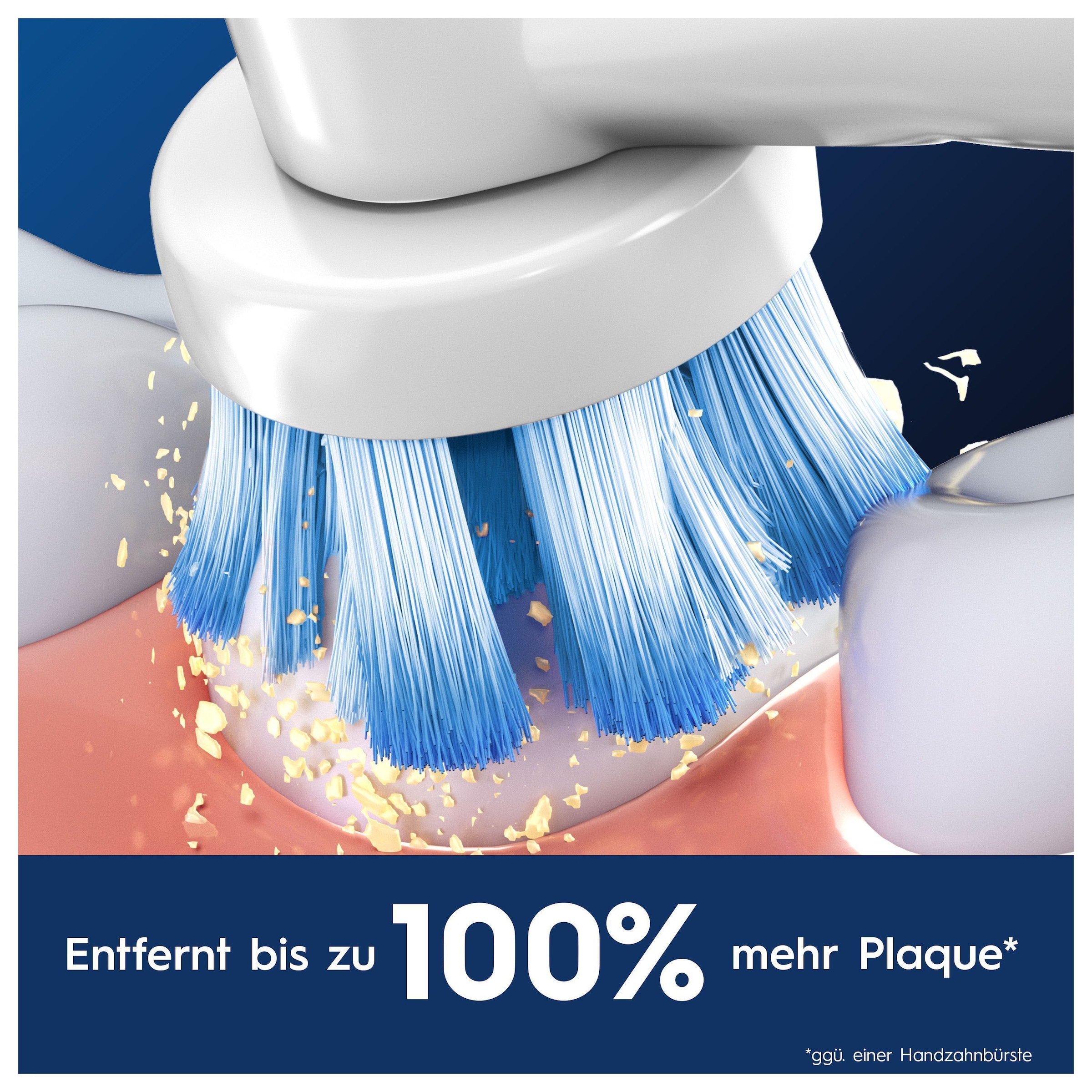 Oral-B Aufsteckbürsten »Pro Sensitive Clean« X-förmige Borsten