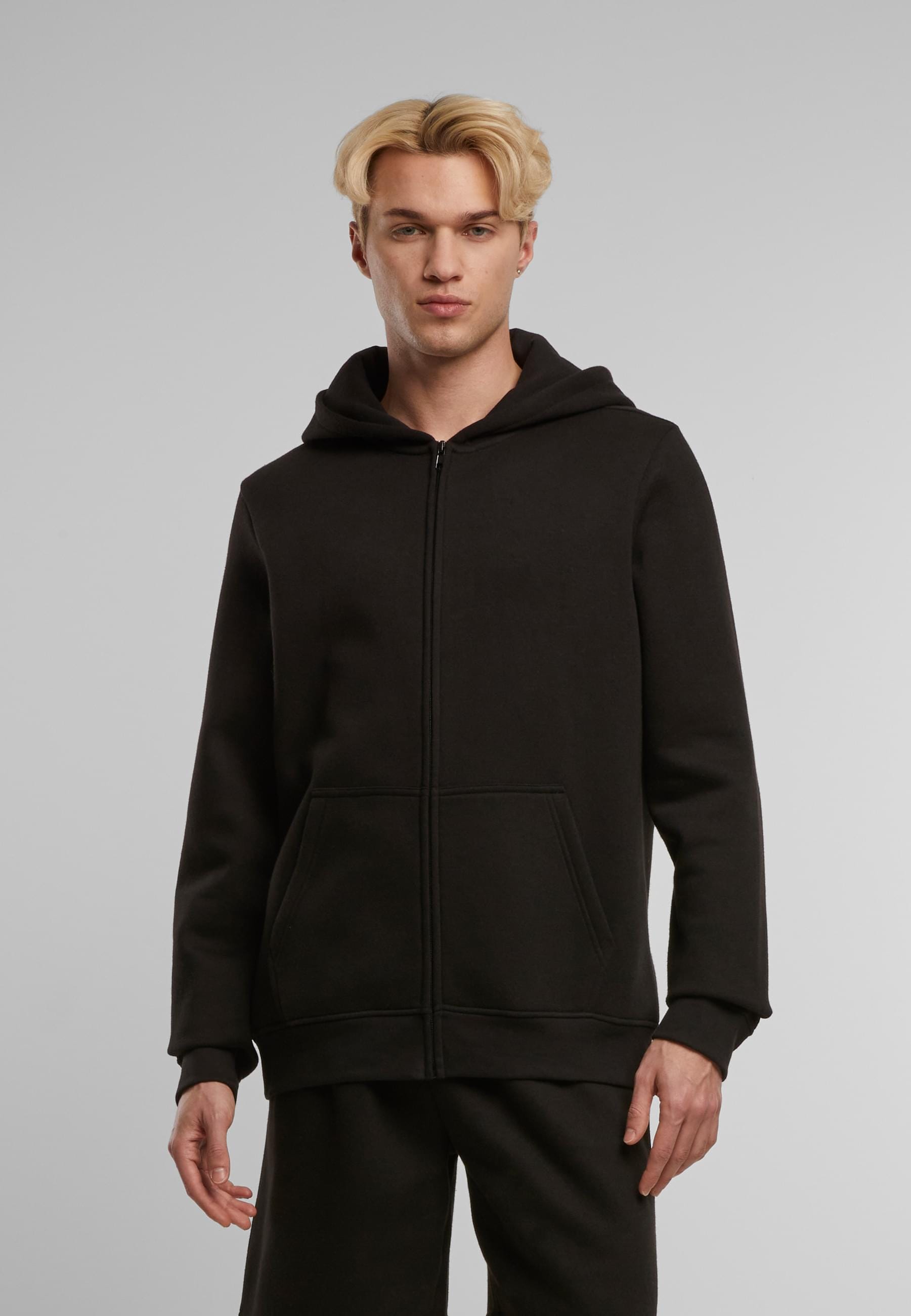 URBAN CLASSICS Sweatjacke »Urban Classics Basic Essential Zip Hoody«
