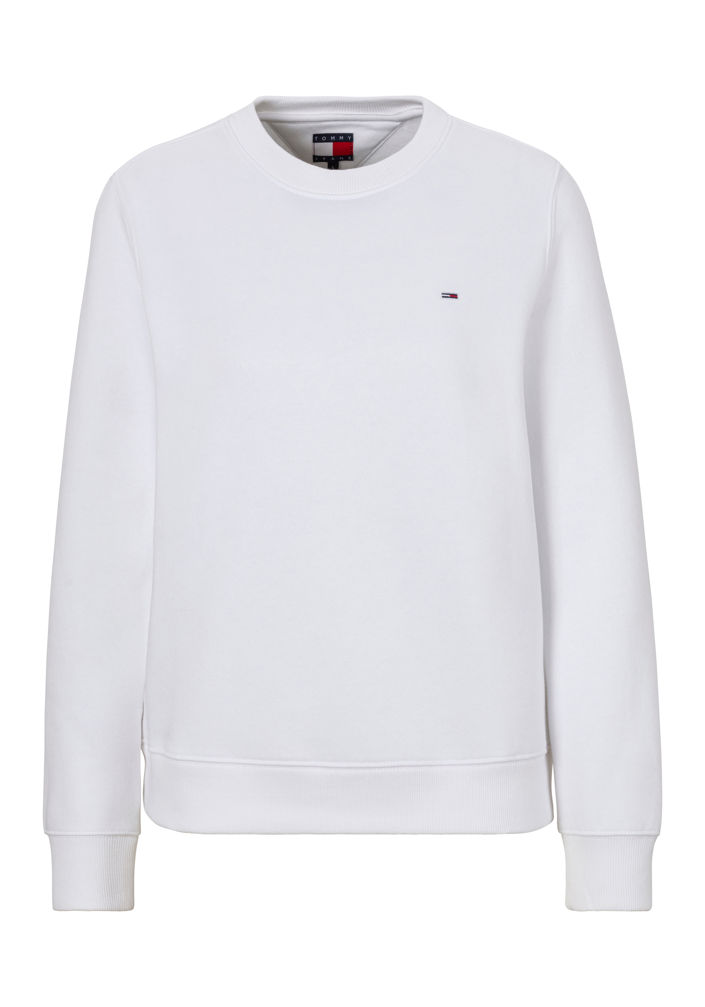 Tommy Jeans Sweatshirt »TJW REG S FLAG CREW«, mit Logostickerei, Regular Fit
