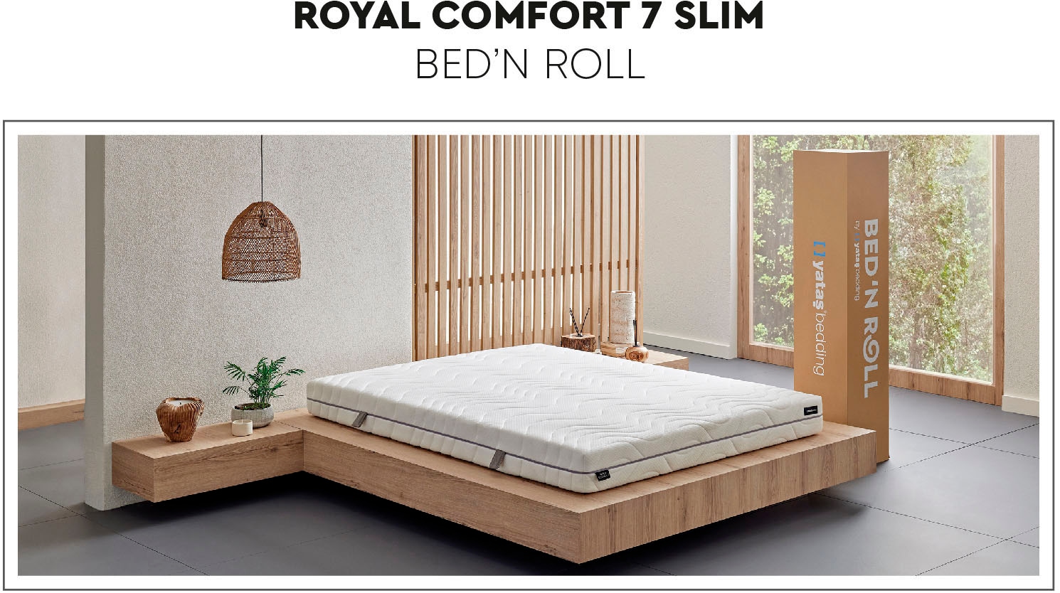 Yatas Bedding Komfortschaummatratze »Royal Comfort 7 Slim, Matratze 90x200, 140x200 cm & weitere Größen«, 18 cm hoch, Raumgewicht: 28 kg/m³, (1 St., 1-tlg.), 7-Zonen, H3, wendbar ergonomisch, atmungsaktiv
