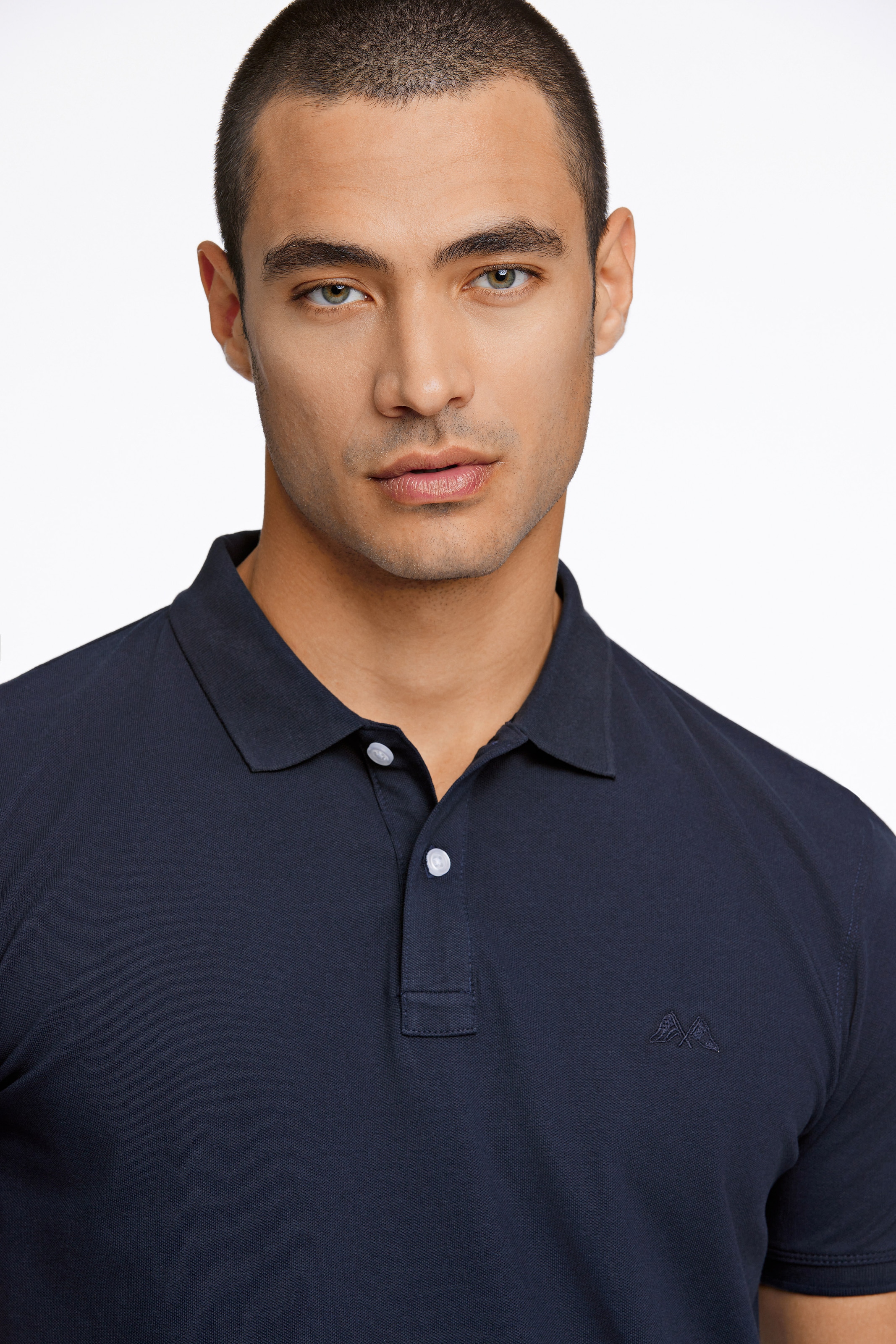 LINDBERGH Poloshirt mit Logostickerei