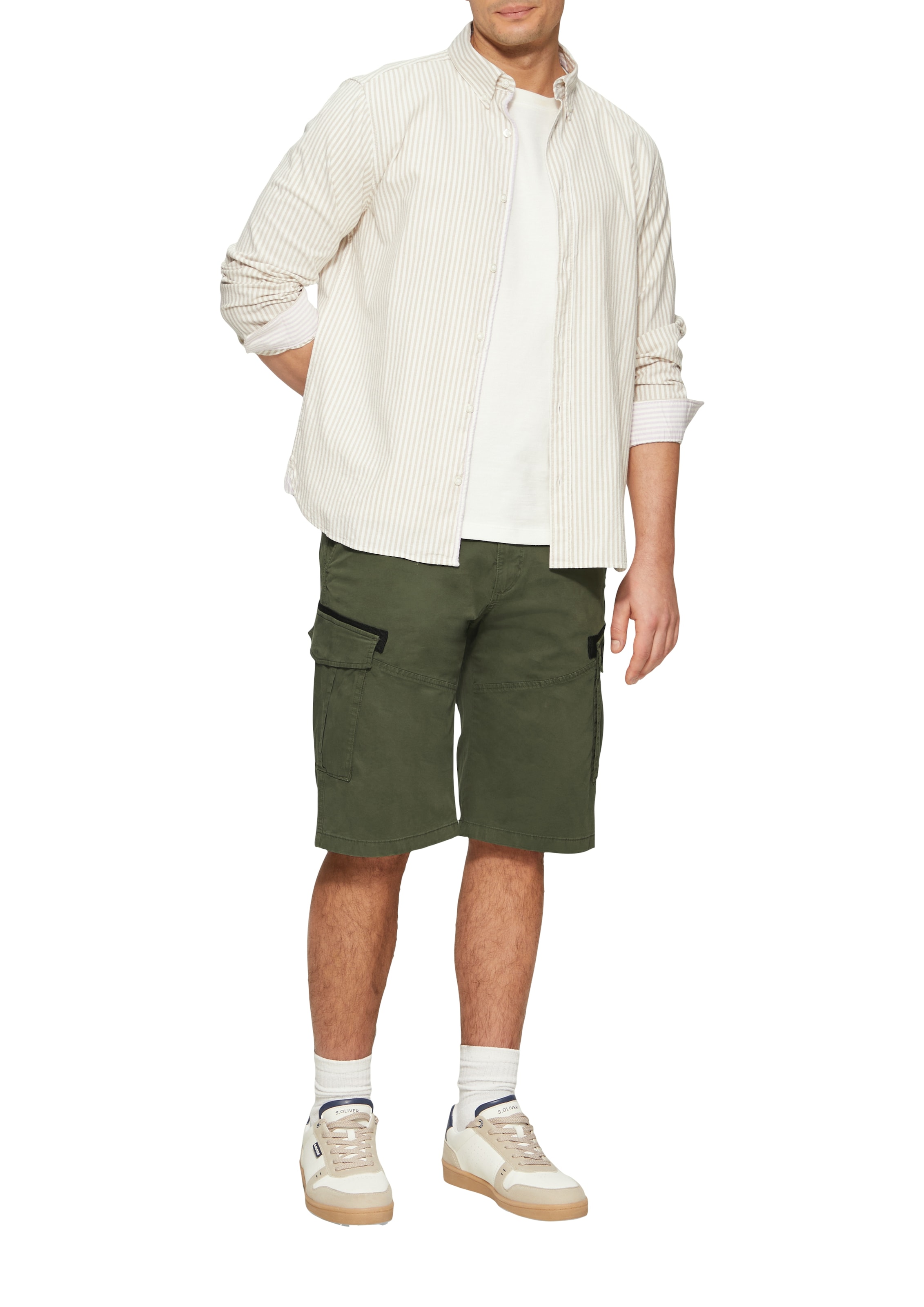 s.Oliver Cargobermudas, mit Taschen
