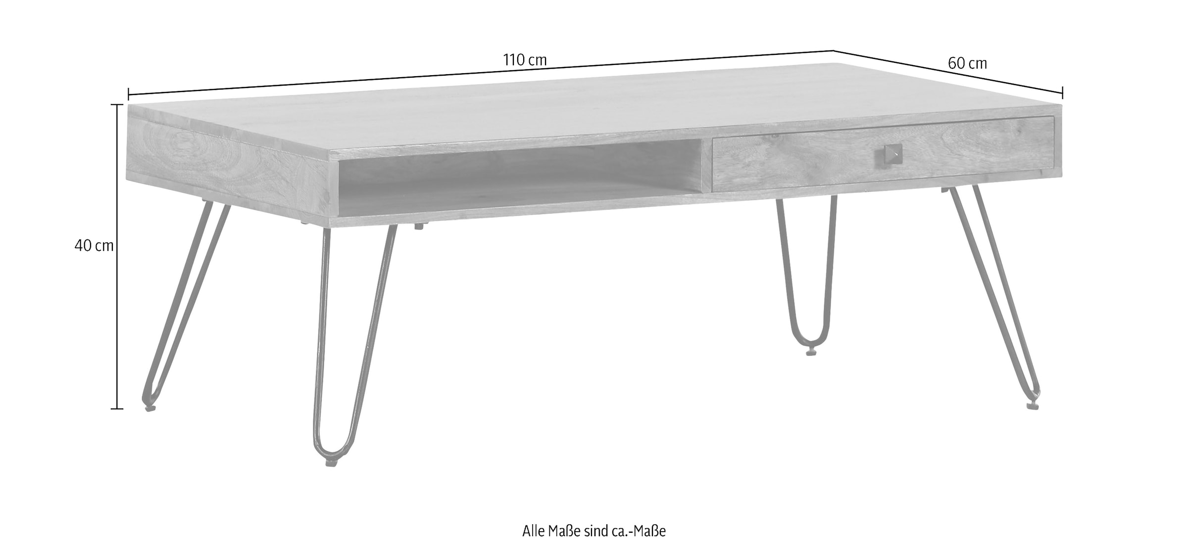 Gutmann Factory Couchtisch »Siesta«
