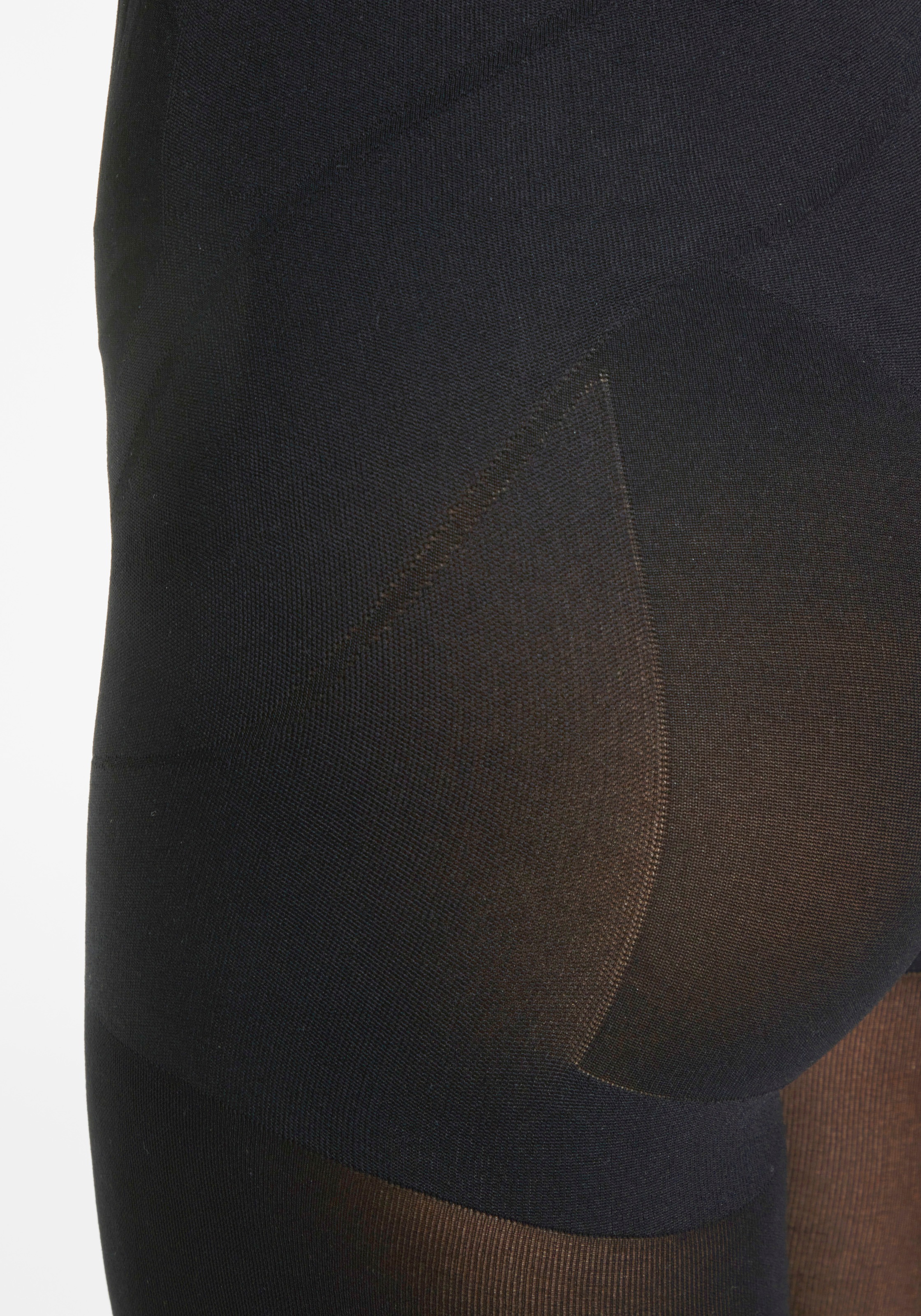Vivance Feinstrumpfhose »Transparente Damen Strumpfhose, Figurformend« 40 DEN Packung, 1 Stk. samfte Bauch weg und Po Formende Wirkung