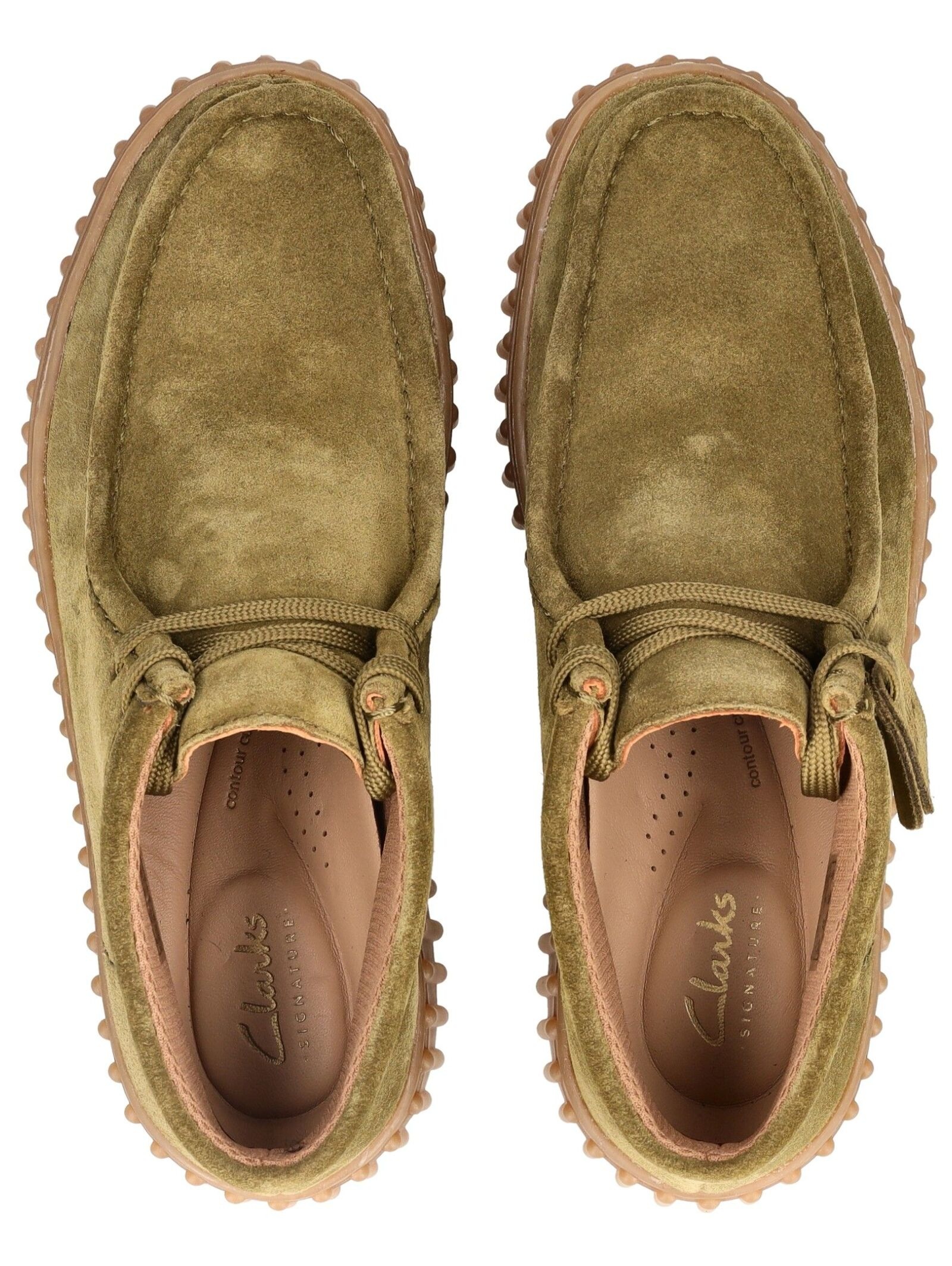 Clarks Schnürstiefelette »Clarks Stiefelette Veloursleder«