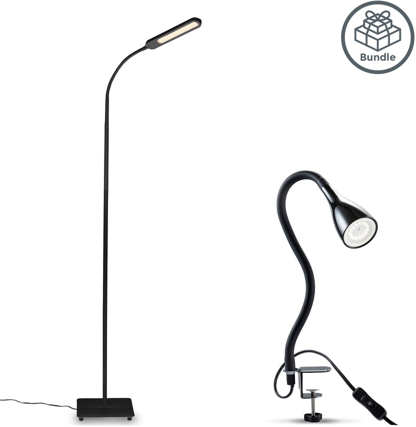 LED, Stehlampe - 2 Neuhaus schaltbar white, Paul online »ARTUR«, über kaufen flammig-flammig, Tastdimmer, dimmbar getrennt tunable CCT