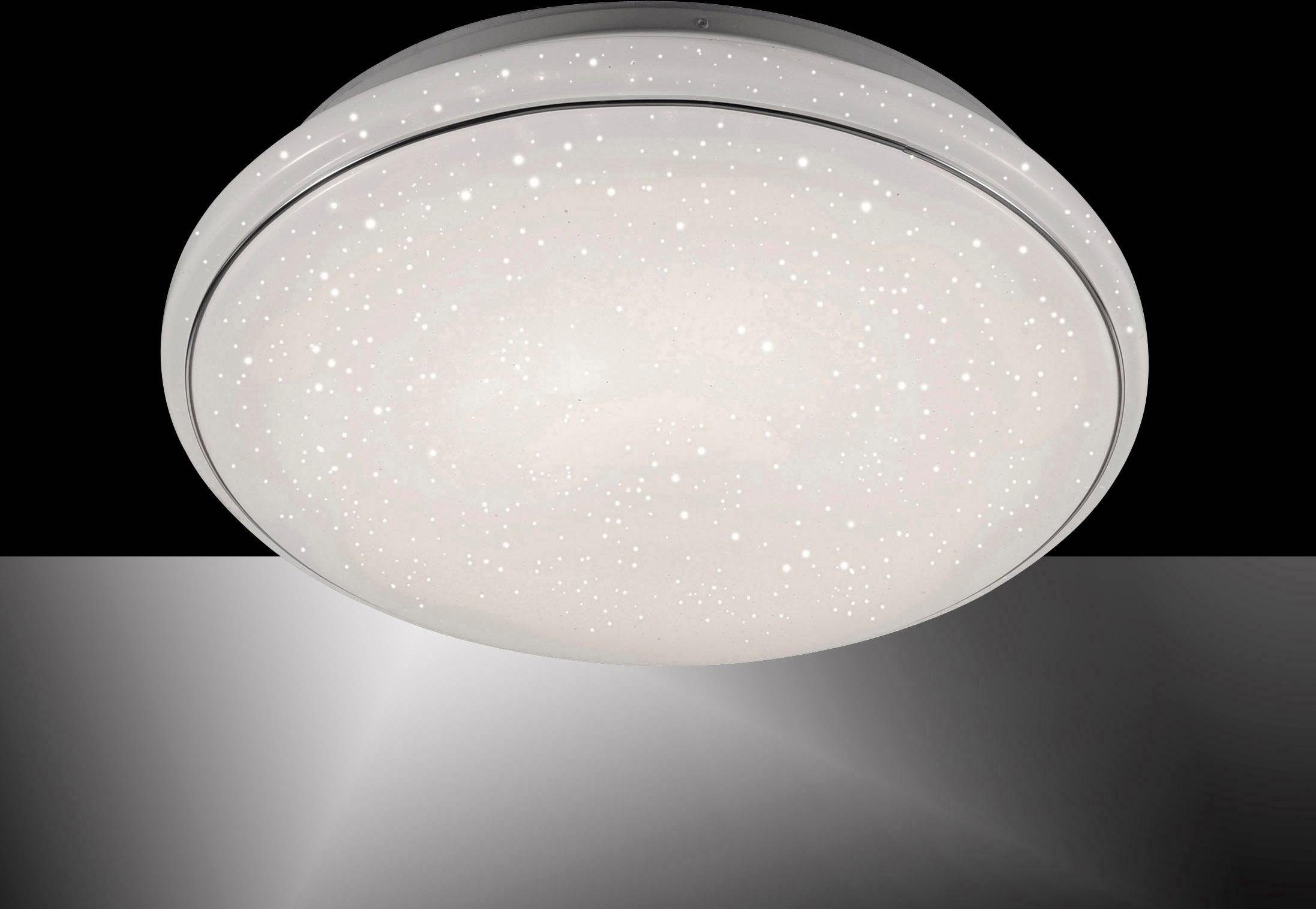 JUST LIGHT Deckenleuchte »JUPITER«, 1 flammig, Leuchtmittel LED-Board | LED fest integriert, 3-Stufen CCT, Farbtemeraturregelung 3000K/4000K/5000K