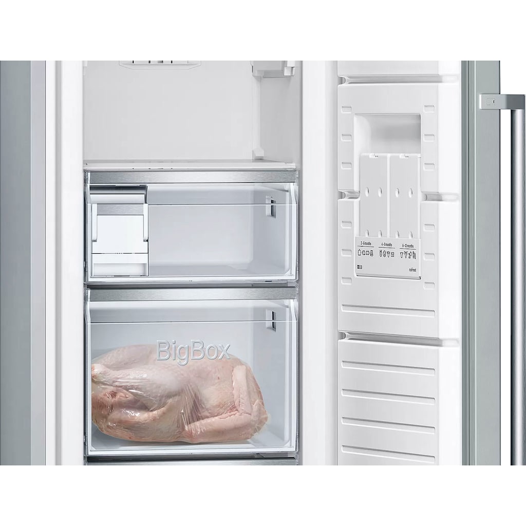 SIEMENS Gefrierschrank »GS36NAIDP«, iQ500, 186 cm hoch, 60 cm breit