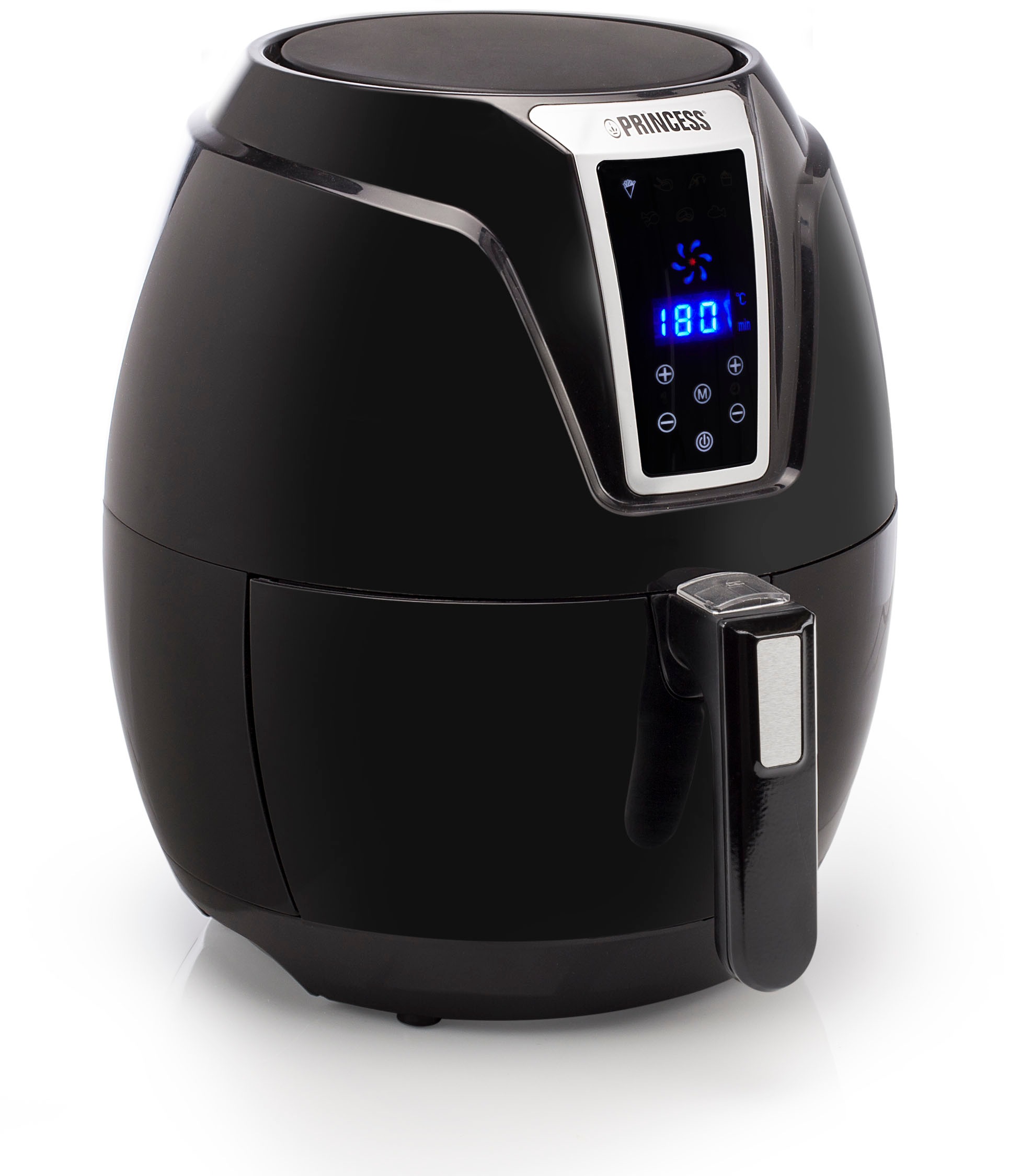 PRINCESS Heißluftfritteuse »182021 Digital XL« 1400 W schwarz