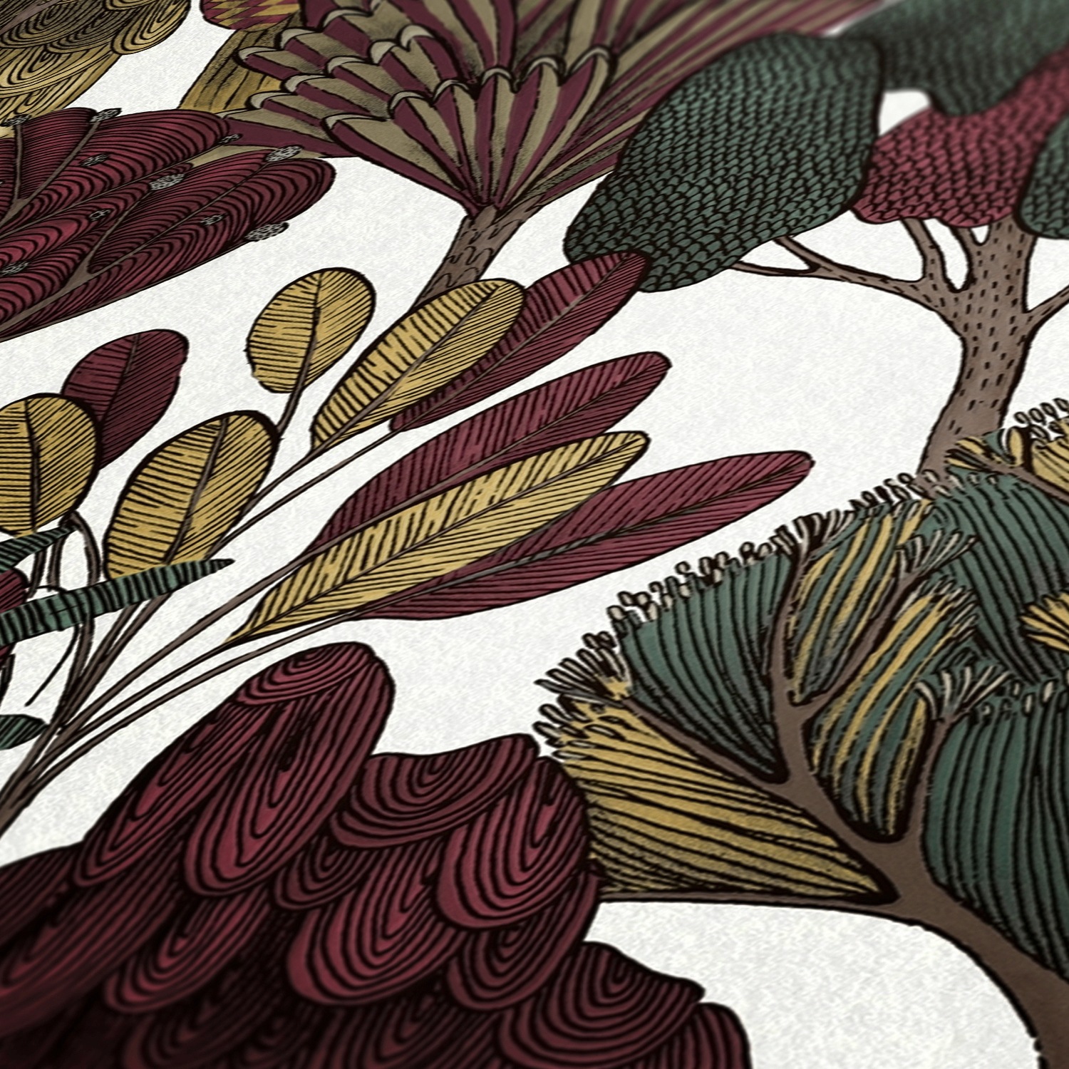 Architects Paper Vliestapete »Floral Impression«, floral-botanisch-Wald, Blumentapete Tapete Dschungel Tapeten Wohnzimmer Schlafzimmer Küche