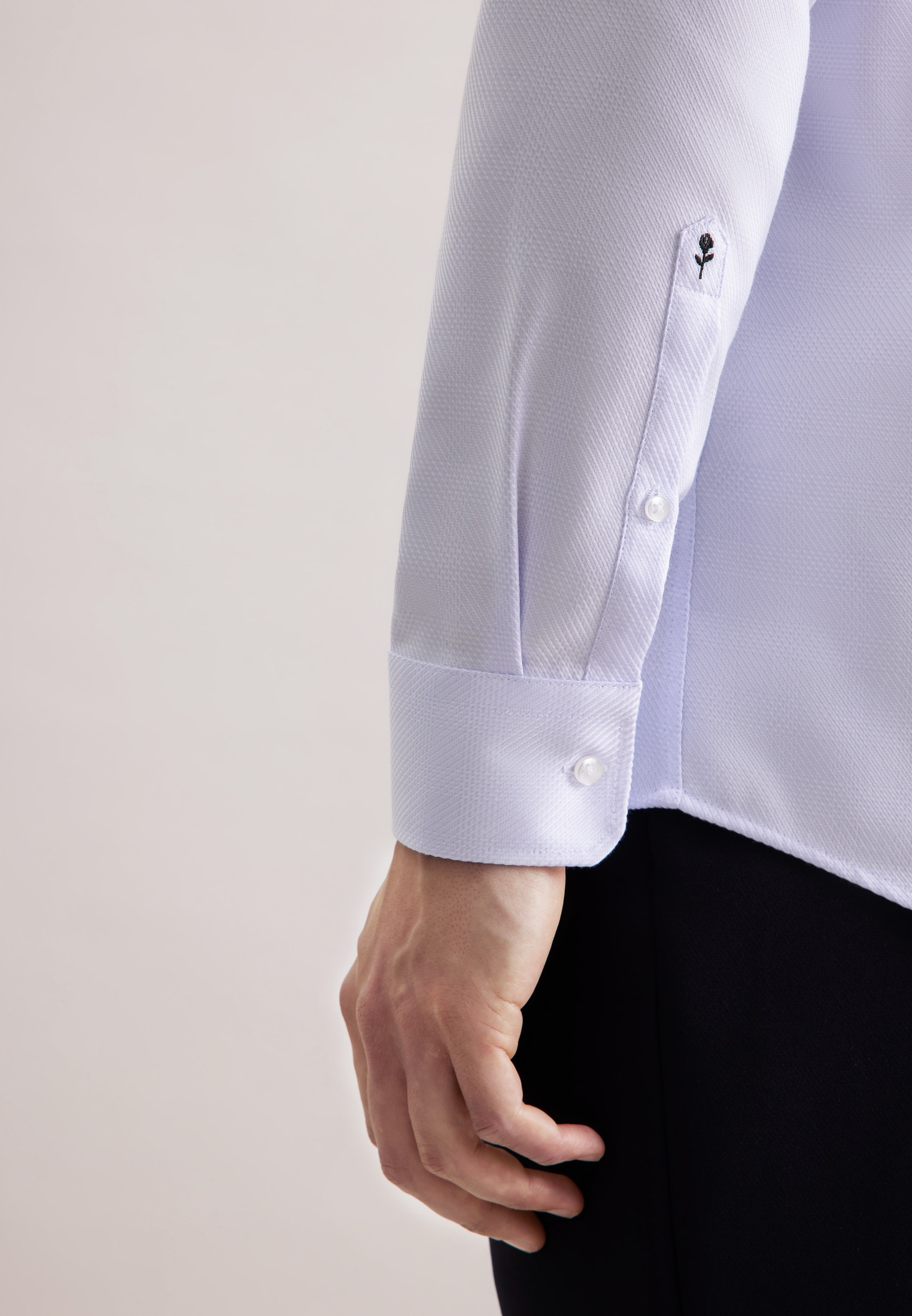 seidensticker Businesshemd »Regular« Regular 1/1 Kentkragen Karo