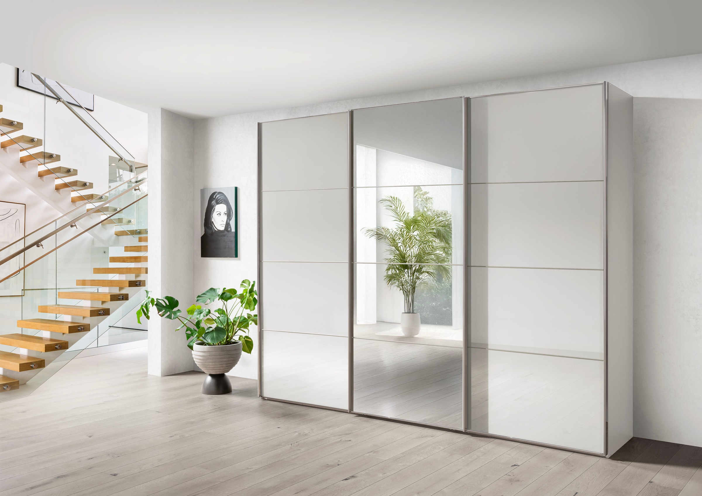 WIEMANN Schwebetürenschrank »Phoenix, Made in Germany, modernes Design, Hig günstig online kaufen