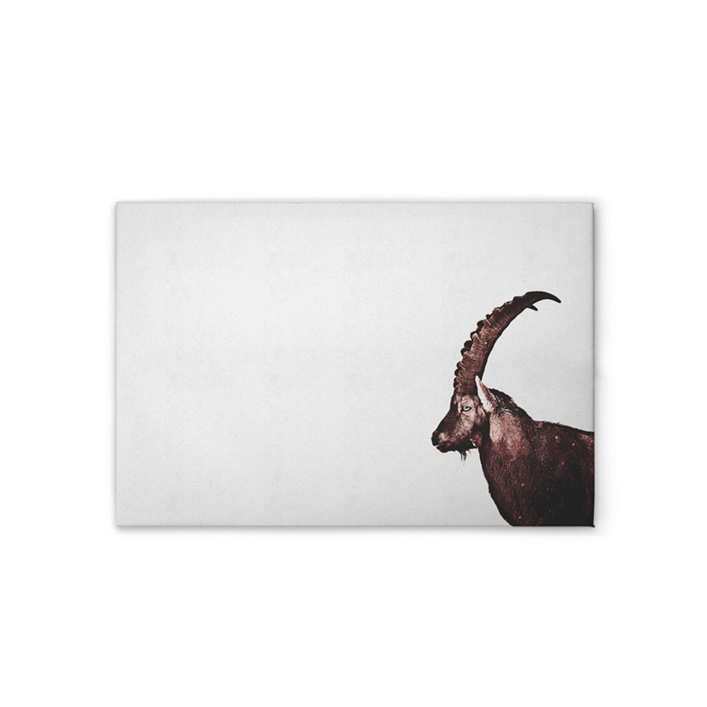 A.S. Création Leinwandbild »Capricorn Snow - Wandbild Grau Braun Keilrahmen günstig online kaufen