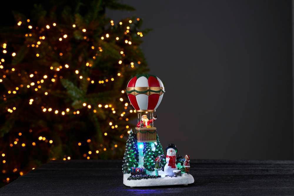 Dekoobjekt - LED Raten Beleuchtung LED Heißluftballon flammig-flammig, auf RGBW - EGLO kaufen Weihnachtsdeko 6 »MERRYVILLE«, - Winter