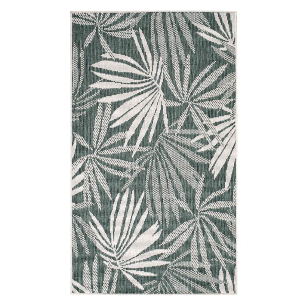 Carpet City Outdoorteppich »DUO RUG 5771«, rechteckig, 5 mm Höhe, Wendeteppich Wetterfest In- & Outdoor, Balkon, Terrasse, Wohnzimmer