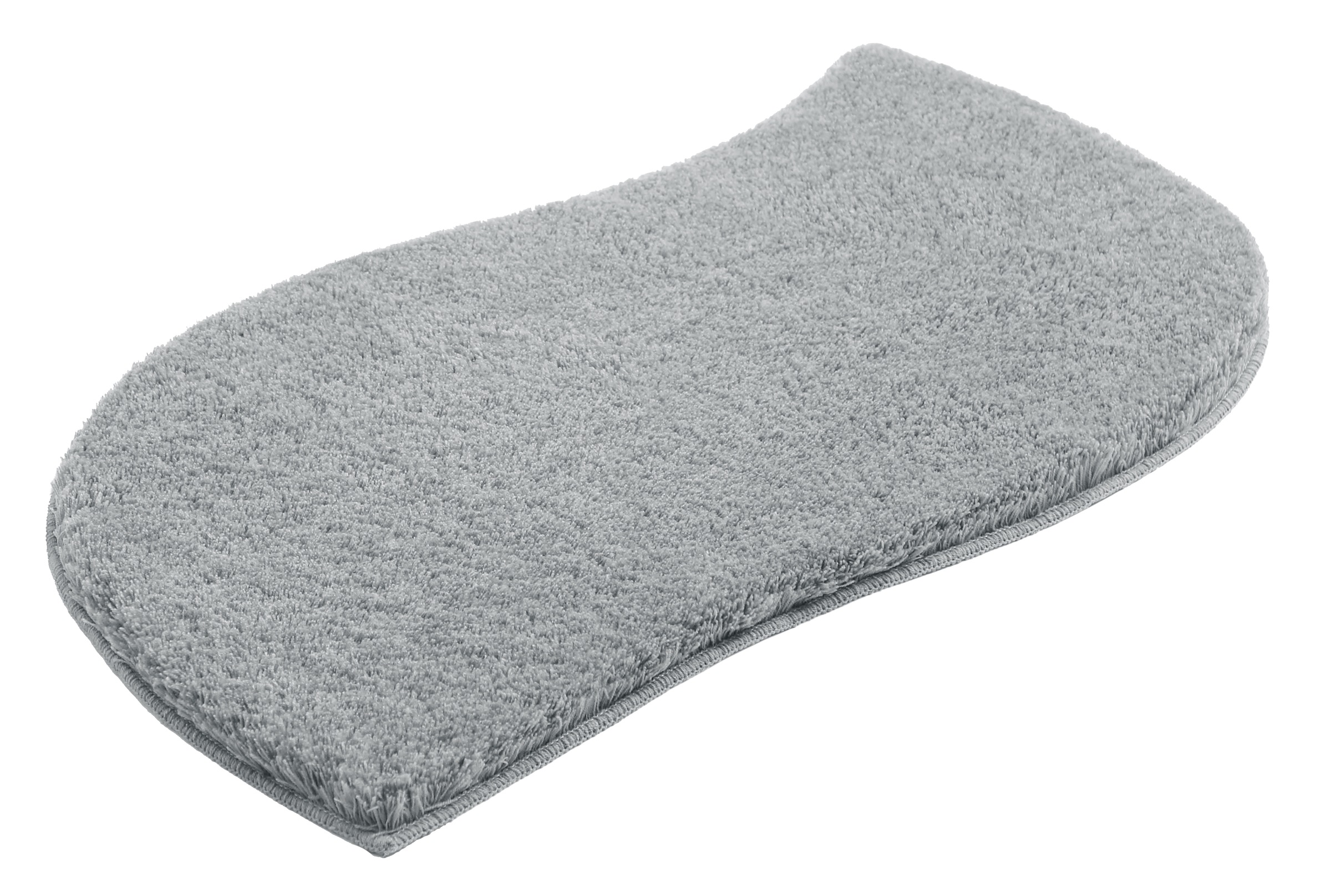 my home Badematte »Merida, Badvorleger, Badezimmer Teppich«, rutschhemmend beschichtet, fußbodenheizungsgeeignet-schnell trocknend-strapazierfähig, Badteppich, Uni Farben, rechteckig, rund & als 2-tlg. Set erhältlich