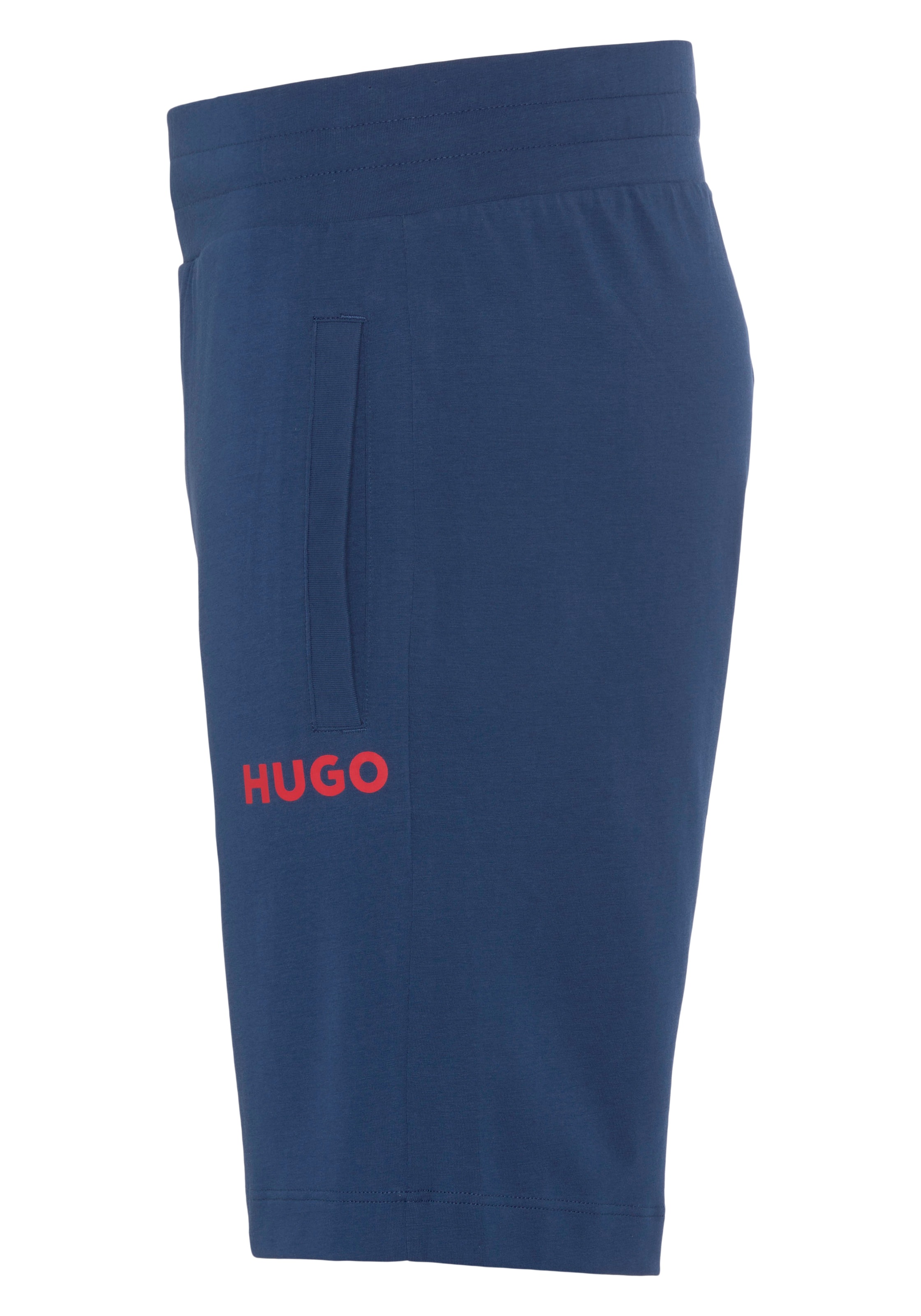 3. Bild von HUGO Sweatshorts »Labelled Shorts 10241810 01«, mit Markenlabel