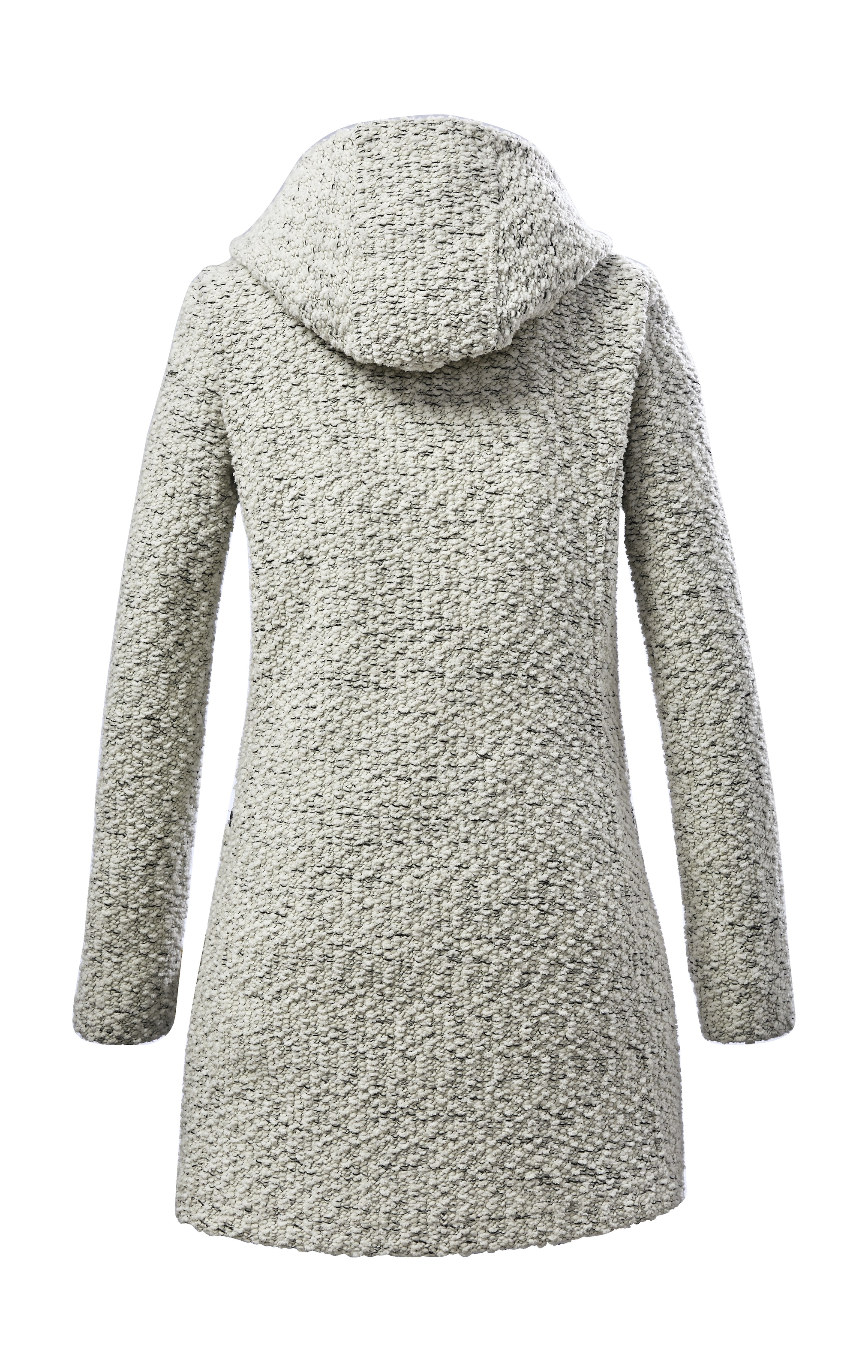 G.I.G.A. DX by killtec Fleecejacke »Roshana« Wärmender Strickparka mit Kapuze, 2-Wege-Reißverschluss, Taschen