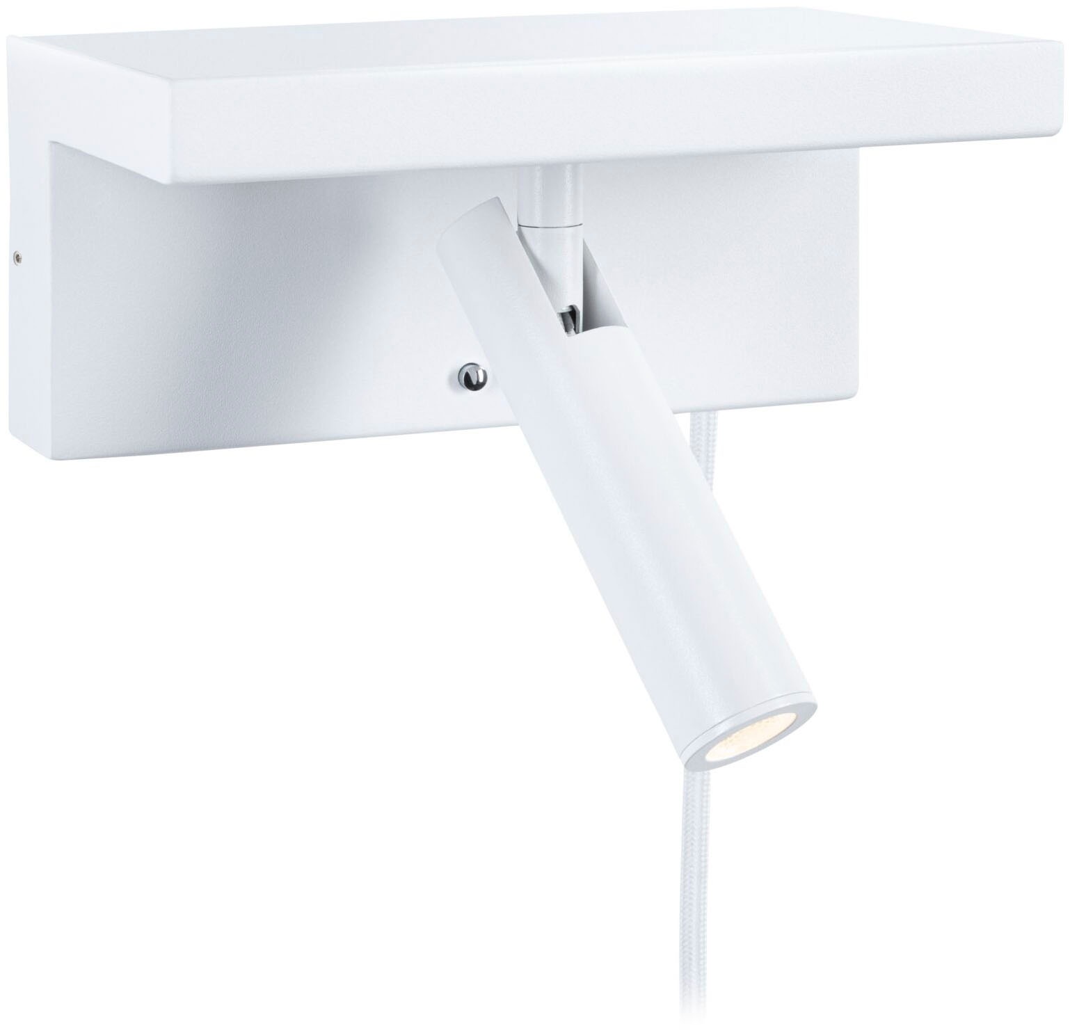Paulmann LED Wandleuchte »LED Wandleuchte 3-Step-Dim Jerik USB C dimmbar«, 1 flammig, Memoryfunktion, Dimmer, Ein-/Ausschalter, USB-Ladefunktion