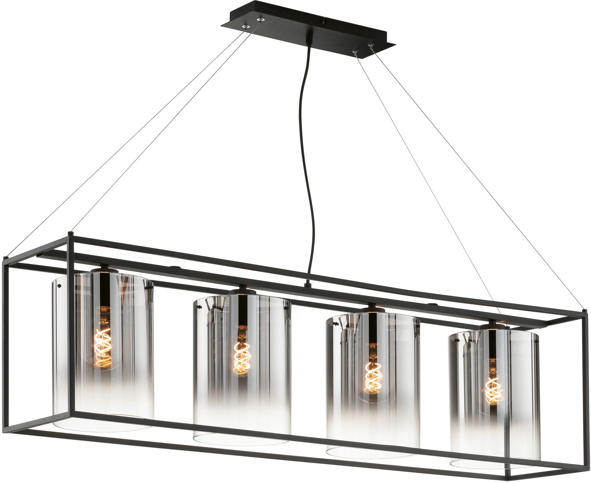 FISCHER & HONSEL Pendelleuchte »Samu« E27 1 Stk. höheneinstellbar günstig online kaufen