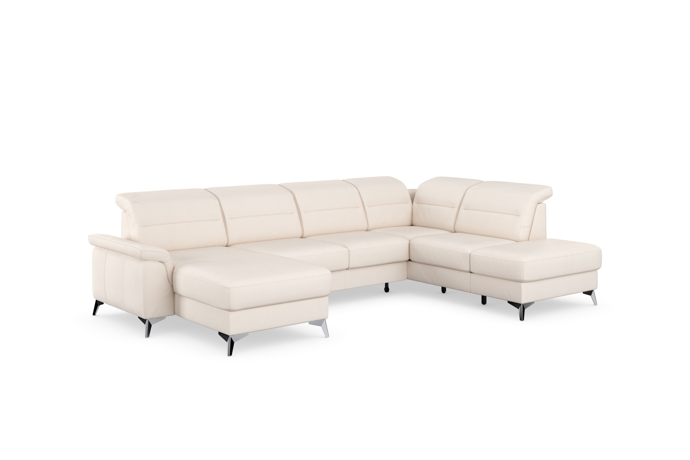 sit&more Wohnlandschaft »Sinatra U-Form«, optional mit Kopfteilverstellung und Armteilfunktion etc.