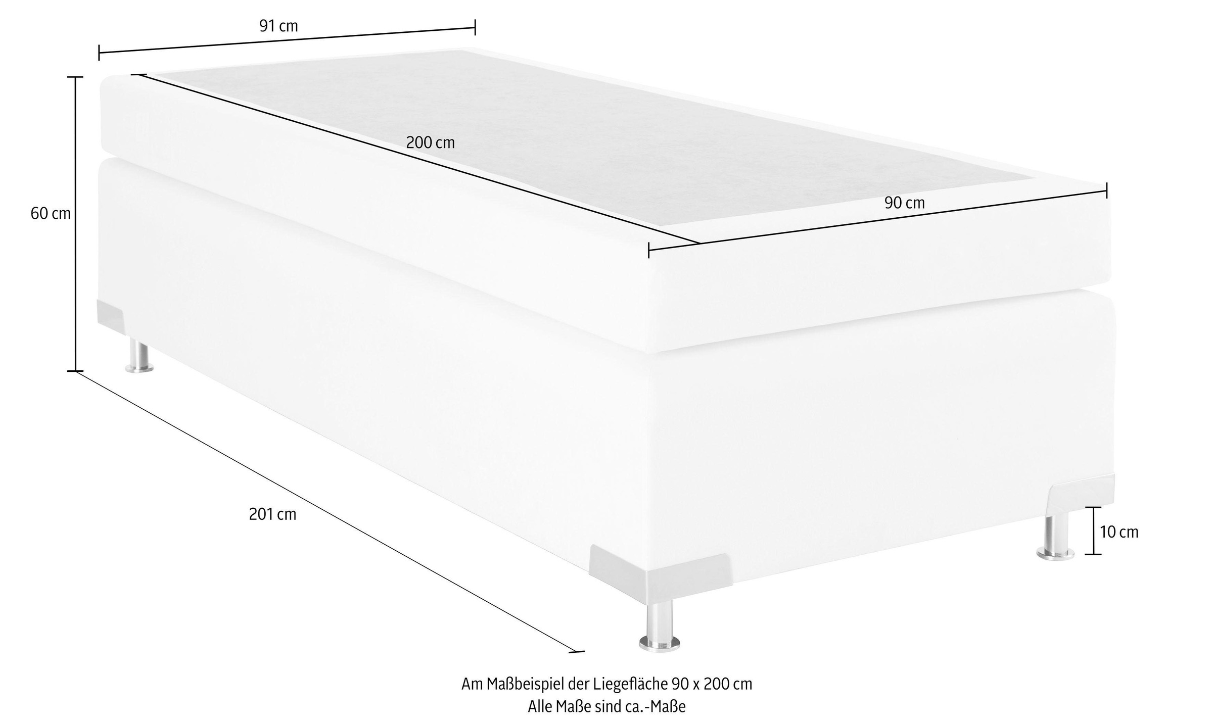 3. Bild von Westfalia Schlafkomfort Boxspringbett »Holland«