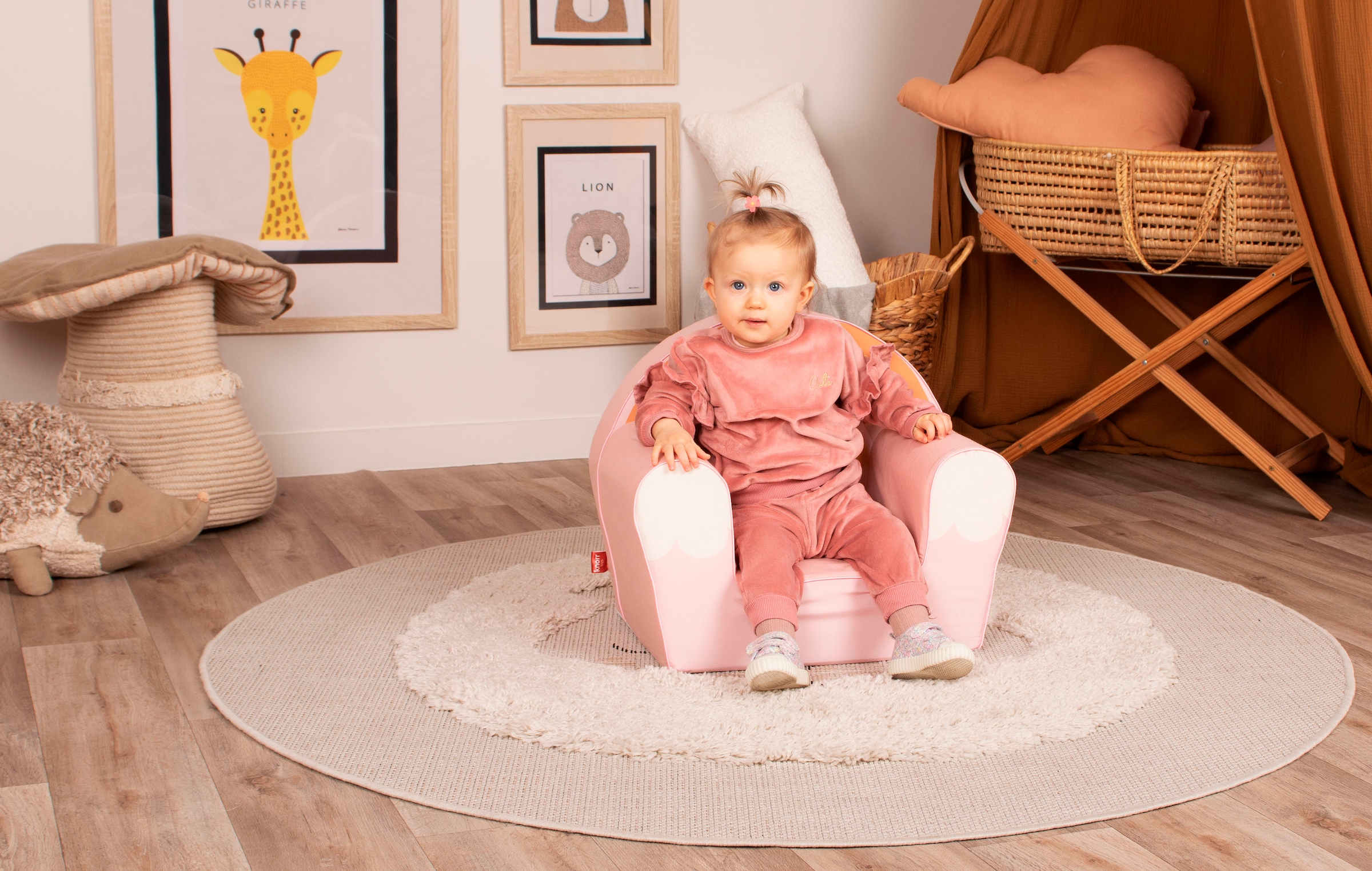 Knorrtoys® Sessel »Regenbogen«, für Kinder; Made in Europe