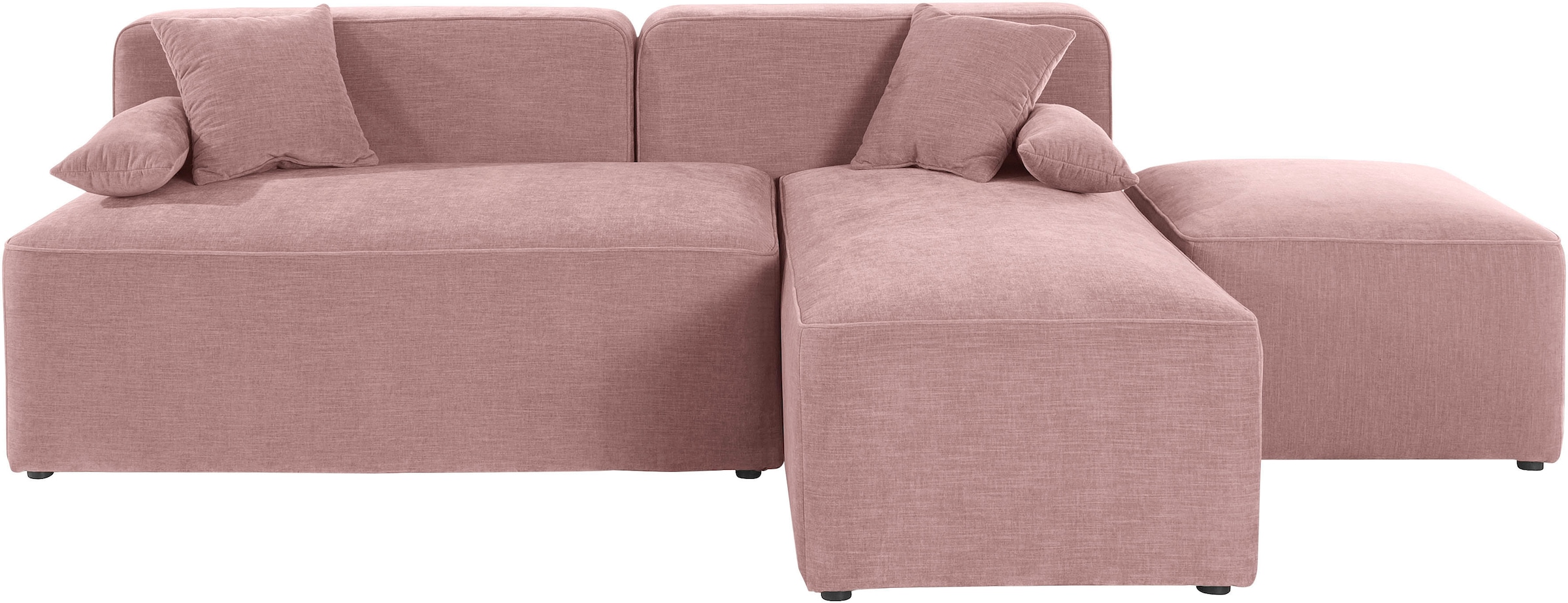 Home affaire Ecksofa »Sundstrup L-Form« Modulserie, individuelle Zusammenst günstig online kaufen