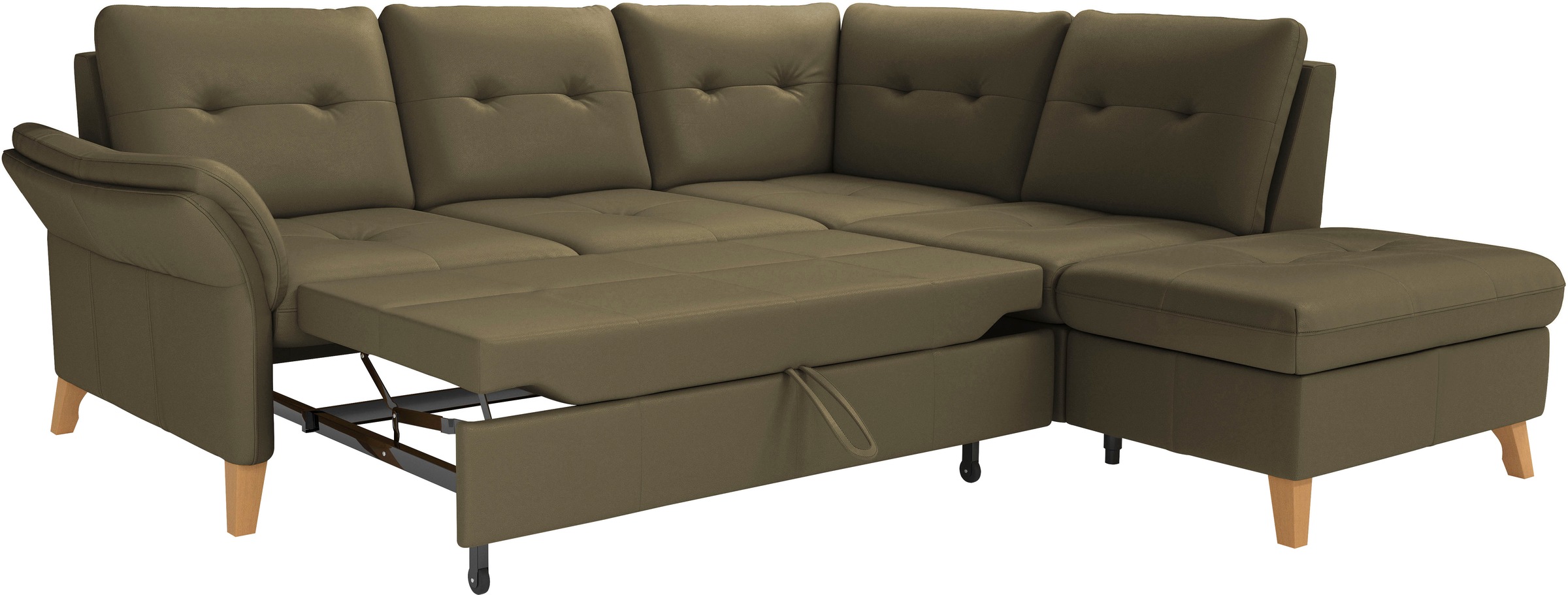 sit&more Ecksofa »Göteborg«, inkl. Sitztiefenverstellung, wahlweise mit Bettfunktion & Bettkasten