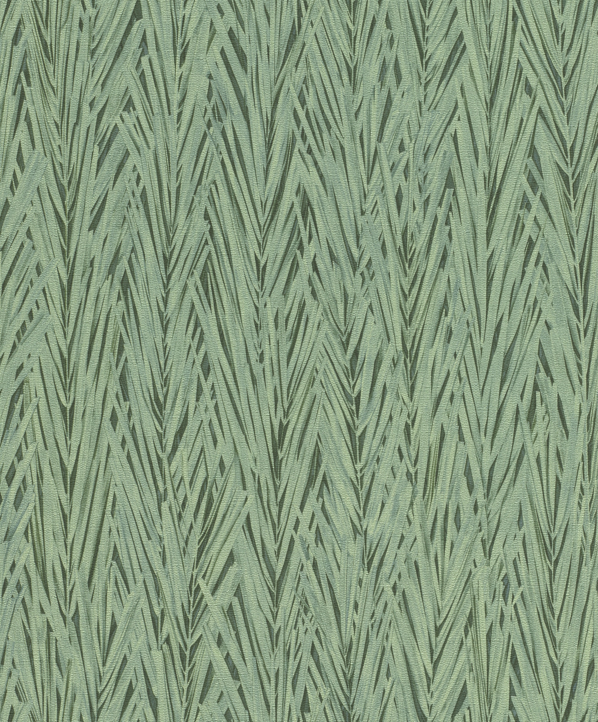 Rasch Vliestapete Composition 554175 Palmenblätter Hellgrün 10,05 mx0,53m günstig online kaufen