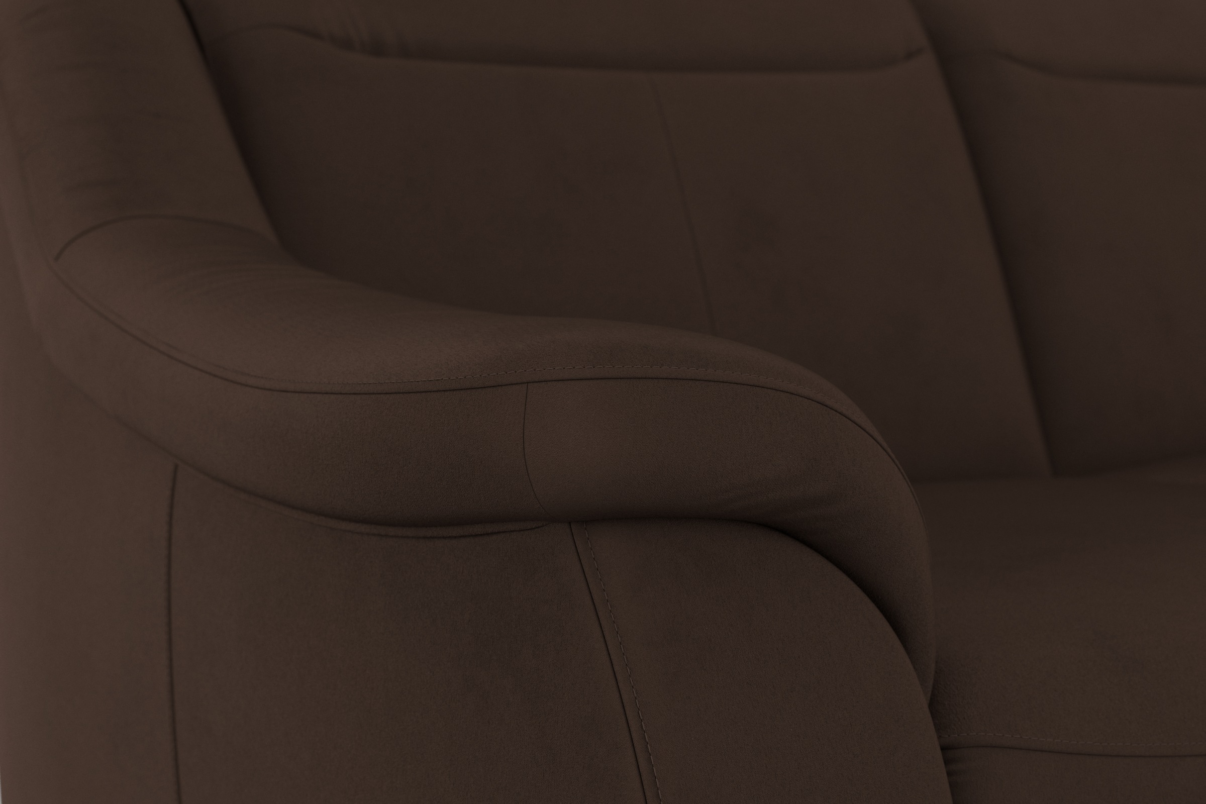 Home affaire Ecksofa »Caldera L-Form« Federkern, wahlweise mit Kopfteilverstellung, Bettfunktion, Bettkasten