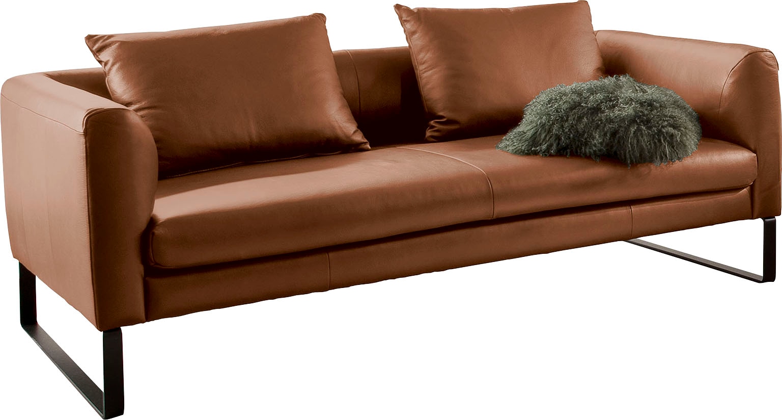3C Candy 2,5-Sitzer »Avola elegantes Leder Sofa mit tollem Sitzkomfort, bequem«, tolle Details und hochwertige Verarbeitung