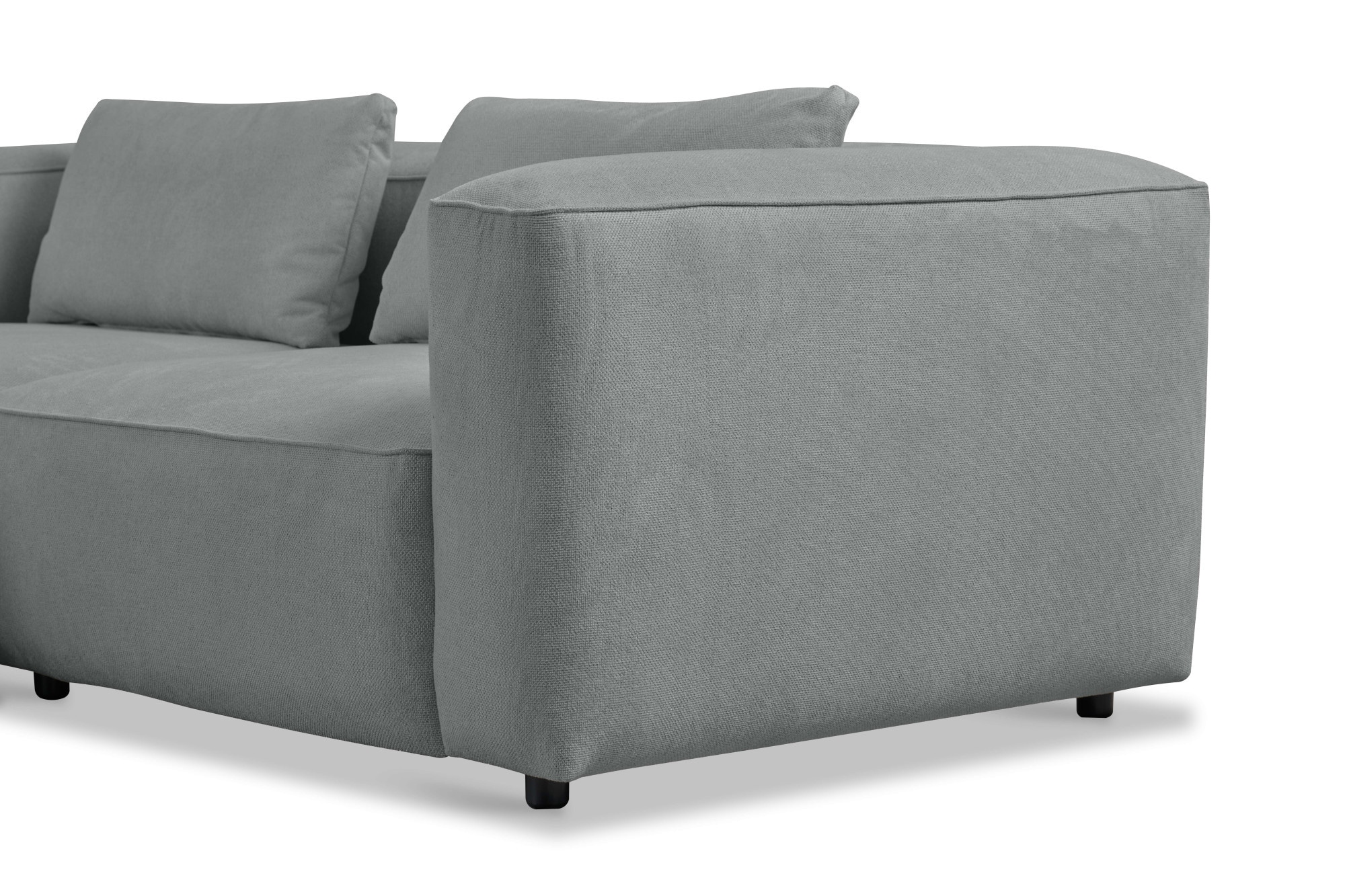 andas Ecksofa »Tvinnet«, Breite 228 cm, extra tiefe Sitzfläche, kubisches Sitzvergnügen