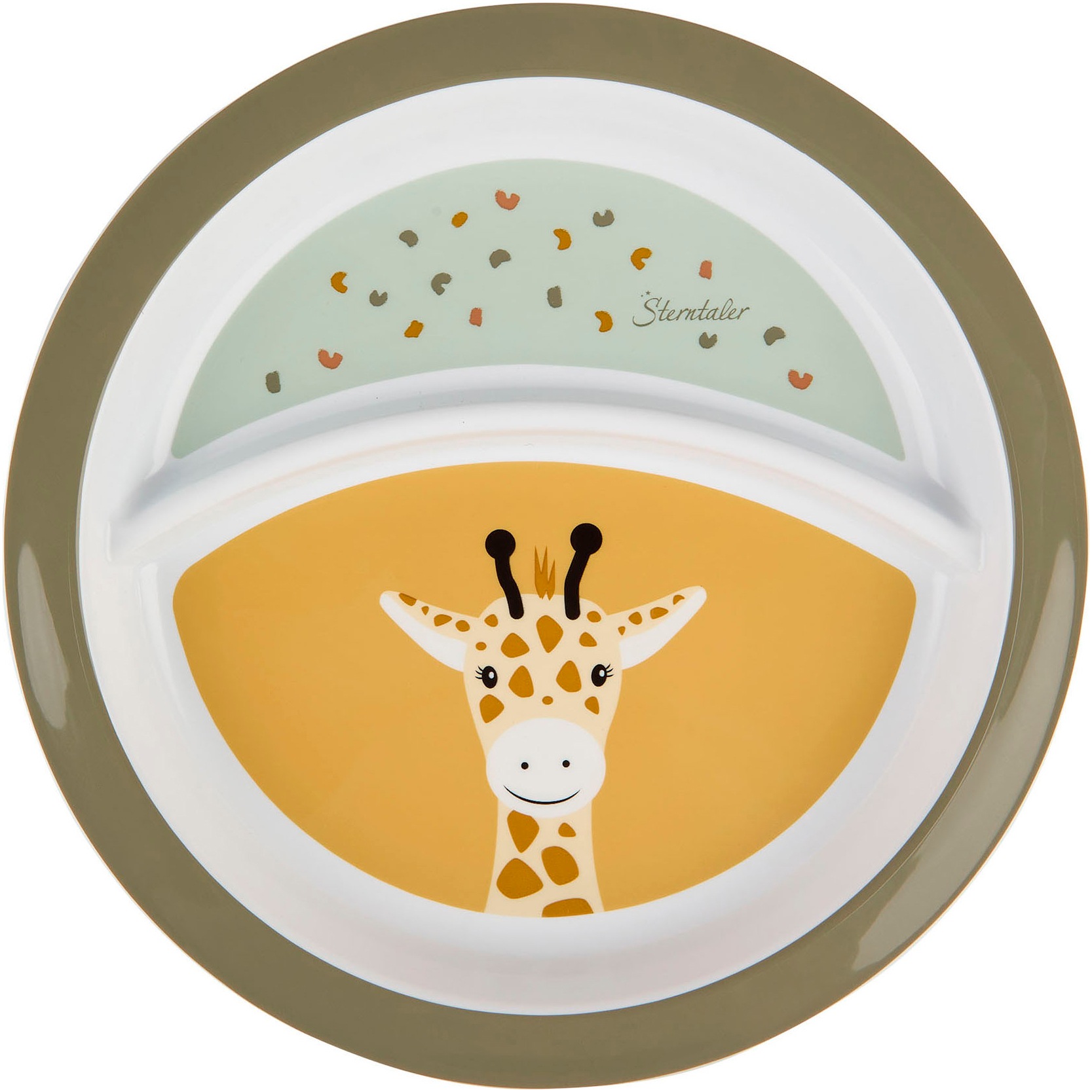 Sterntaler® Kindergeschirr-Set »Safari, rund«, (5 tlg.)