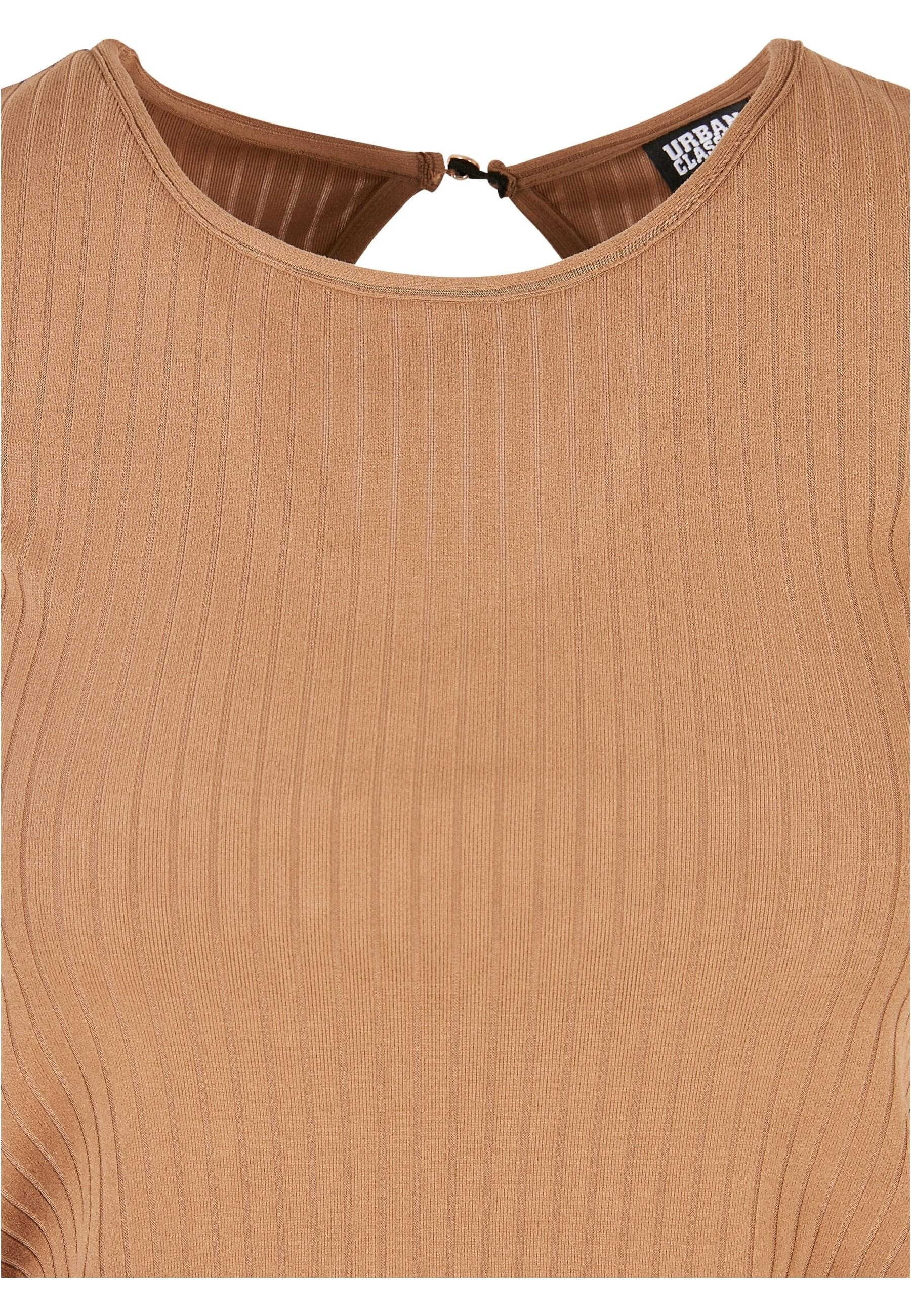 URBAN CLASSICS Jumpsuit »Urban Classics Damen Ladies Rib Wid Leg Jumpsuit« 1 Stk.