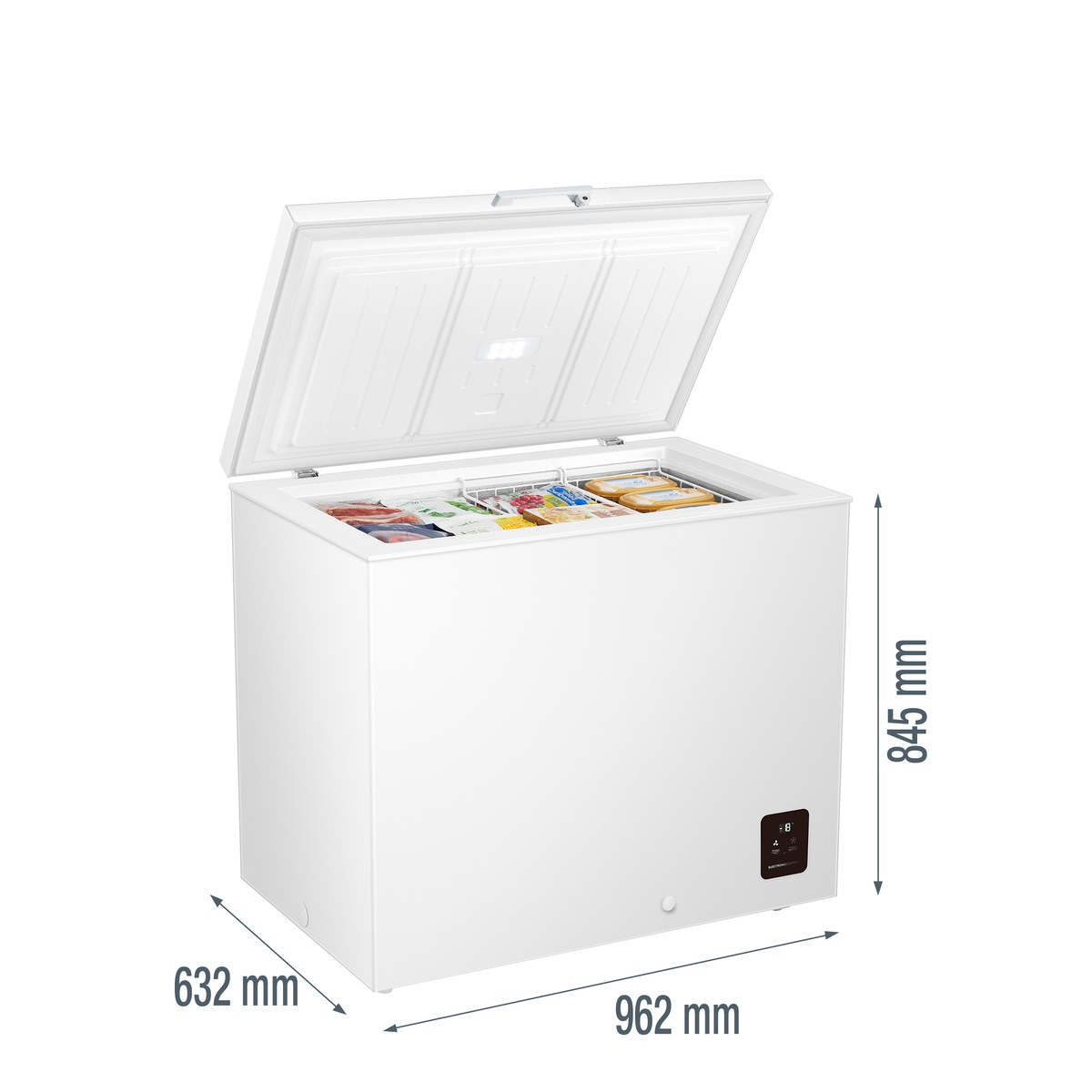 GORENJE Gefriertruhe »FHC22A6W5« 84,2 cm hoch 96,3 cm breit