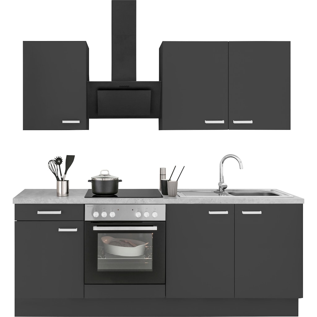 OPTIFIT Küchenzeile »Parma«, mit E-Geräten, Breite 210 cm