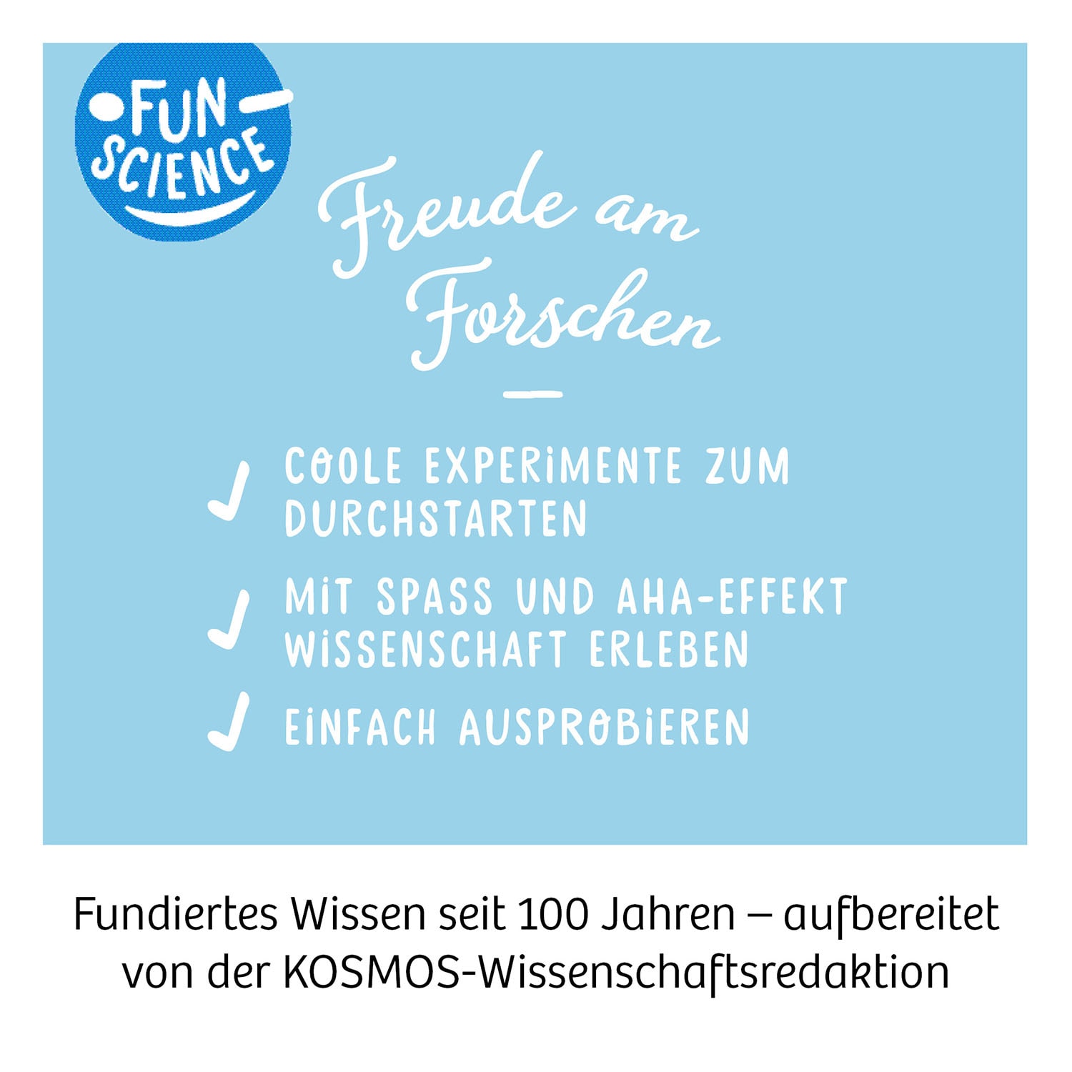Kosmos Experimentierkasten »Fun Science Coole Drinks« Made in Germany