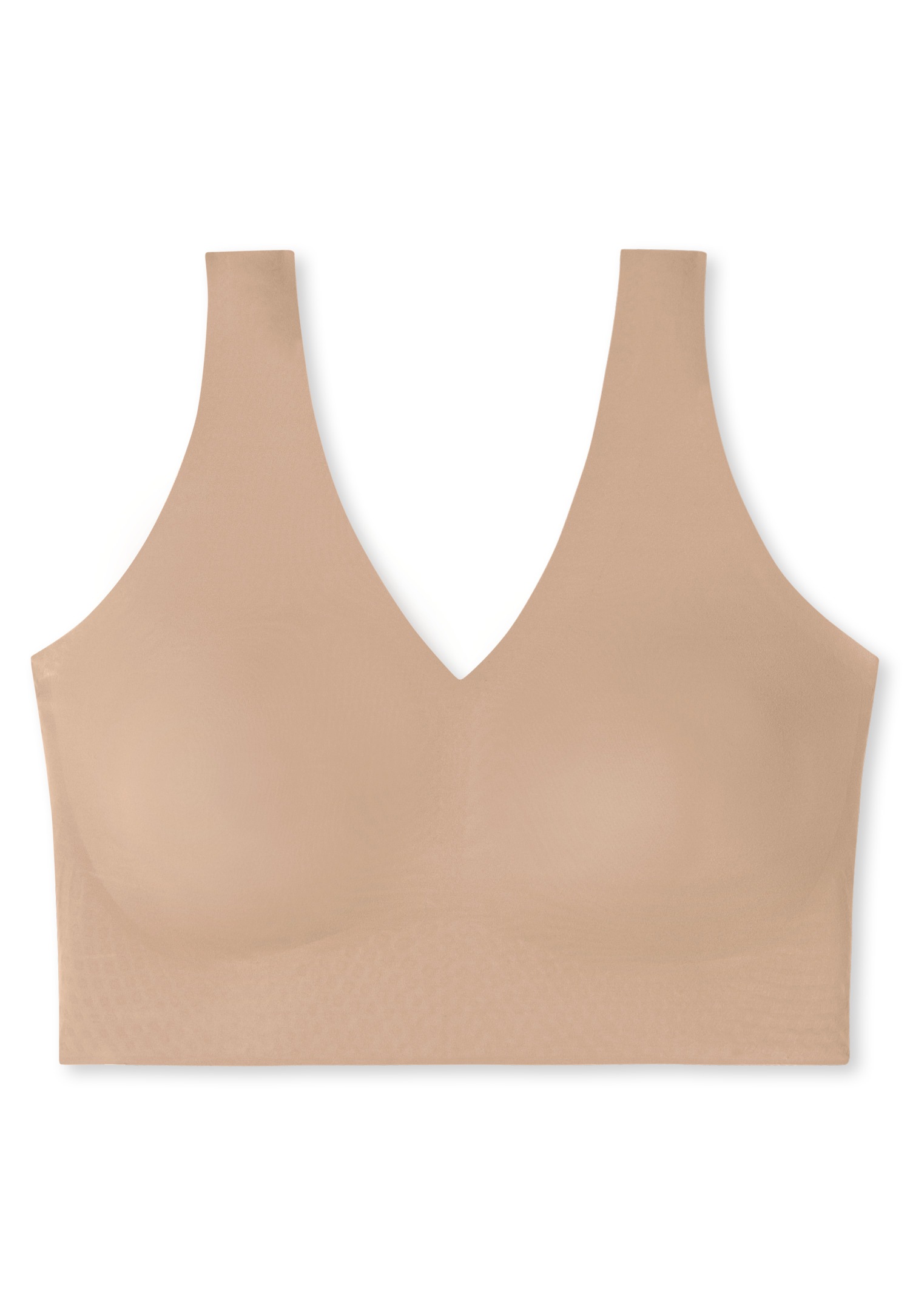 Schiesser Bustier »Invisible Soft« Microfaser, Lasercut-Abschlüsse, V-Ausschnitt