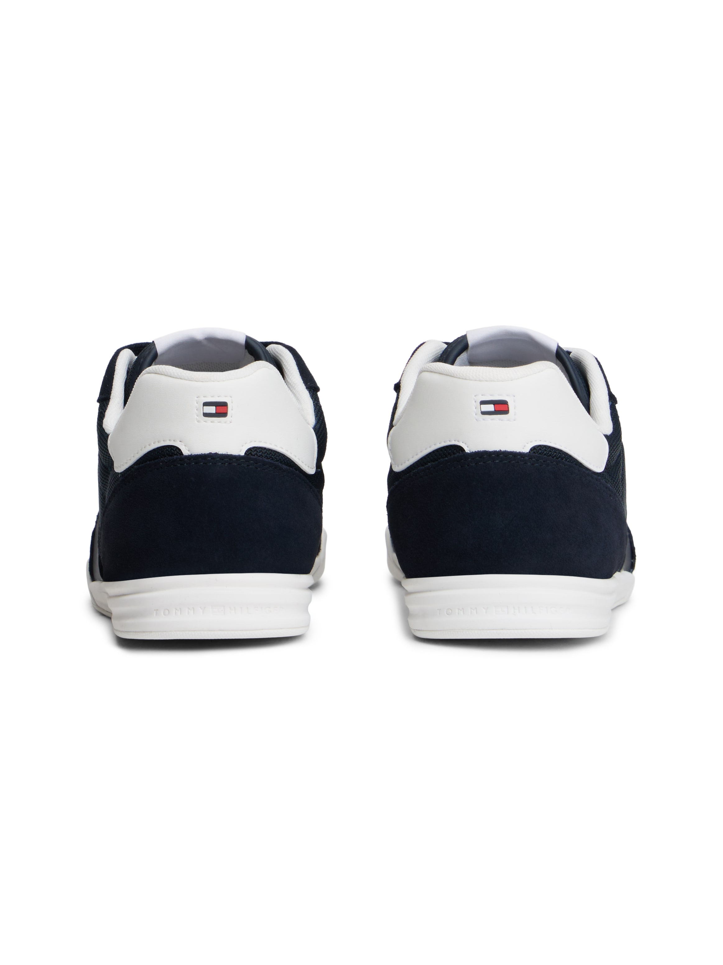 Tommy Hilfiger Sneaker »LOPRO CUP MIX«  , Freizeitschuh, Halbschuh, Schnürschuh, Kontrastbesatz an der Ferse